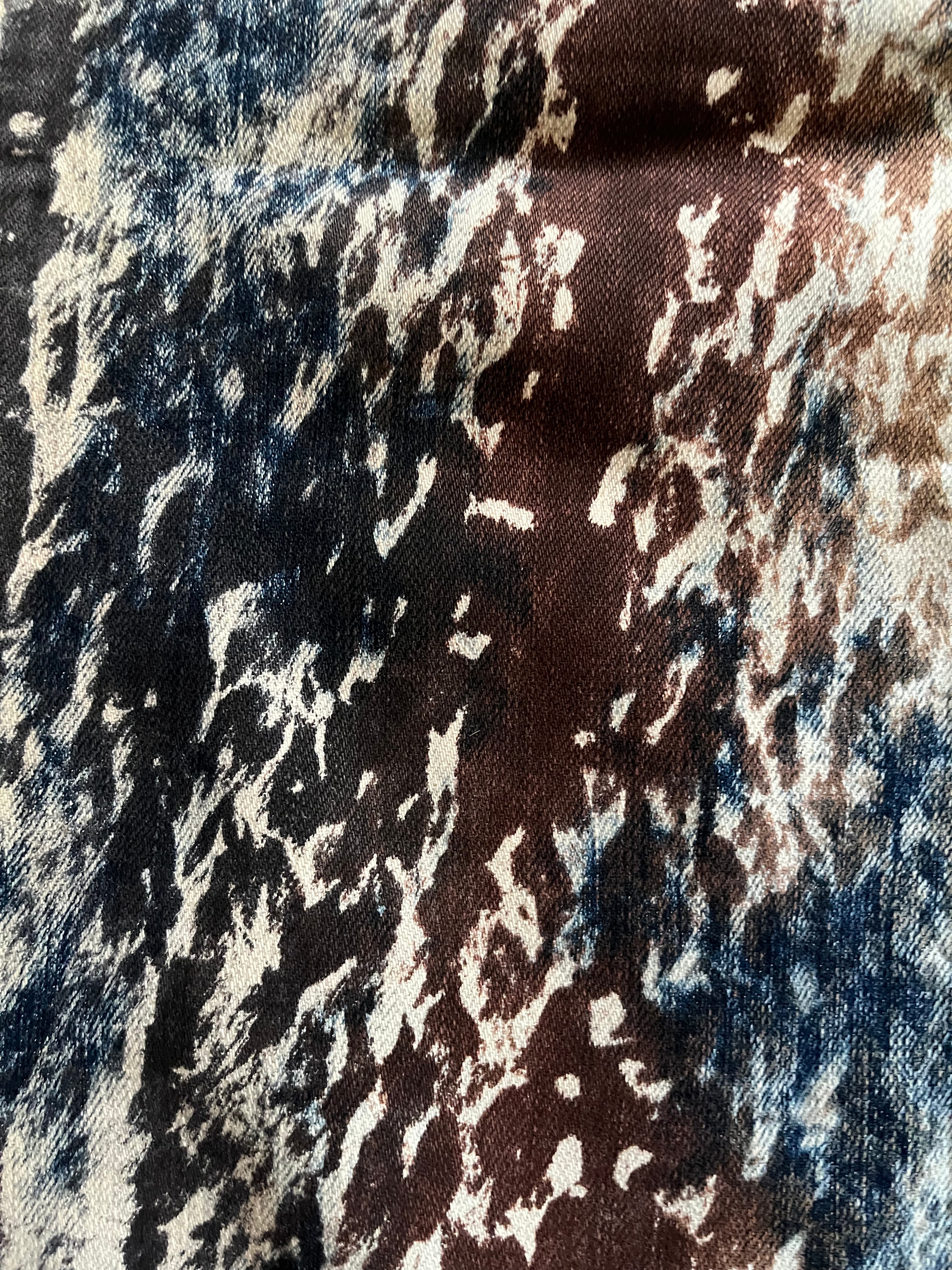 2000 Just Cavalli World Rust Eroded Ultimate Pants (S)