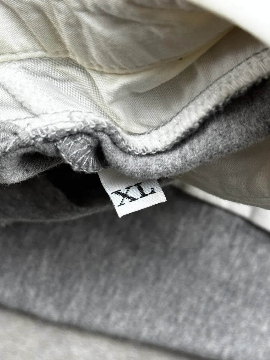 AW2010 Dirk Bikkembergs Grey Trompe L’Oeil Collar Sweater DArXKGfe 12