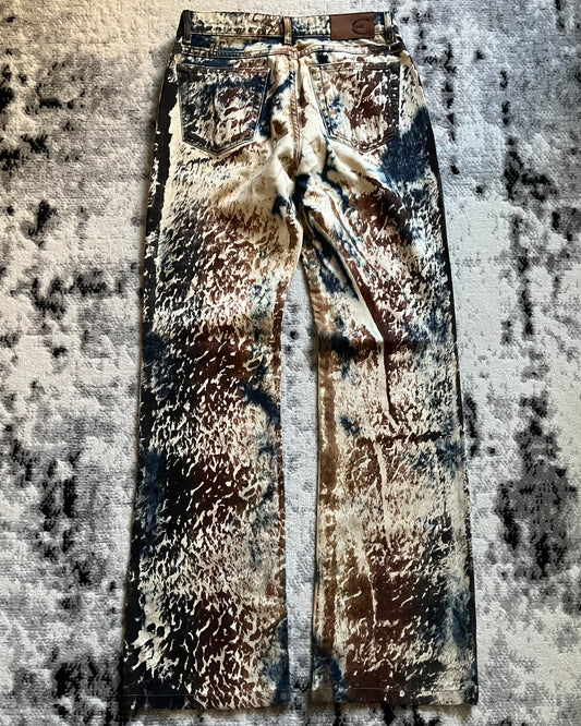 2000 Just Cavalli World Rust Eroded Ultimate Pants (S)