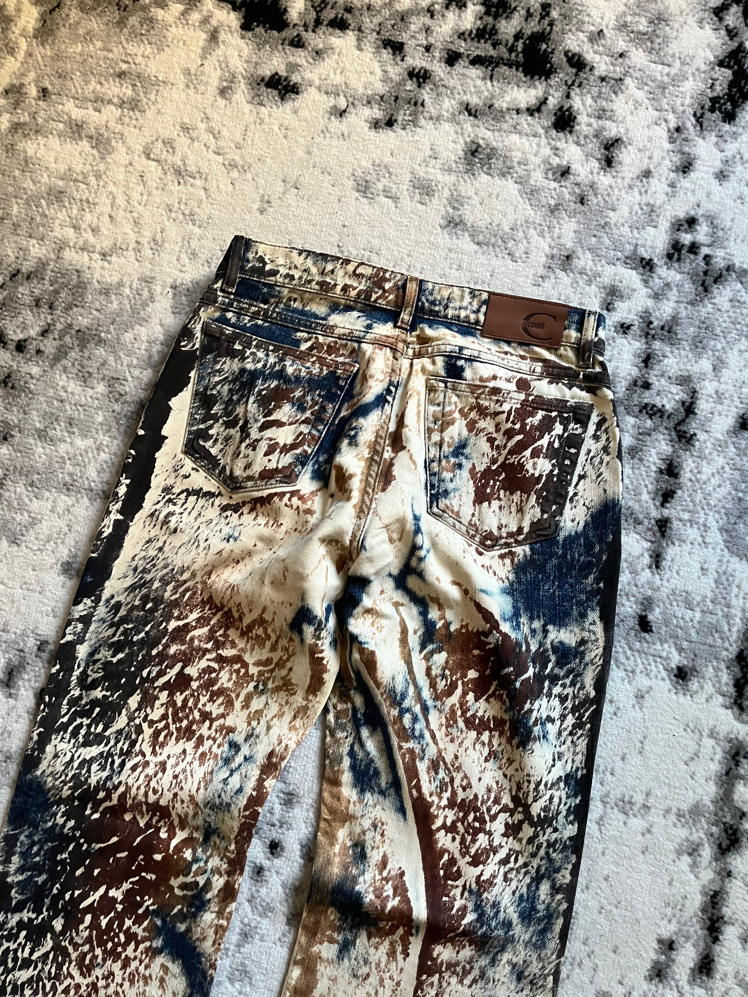 2000 Just Cavalli World Rust Eroded Ultimate Pants (S)
