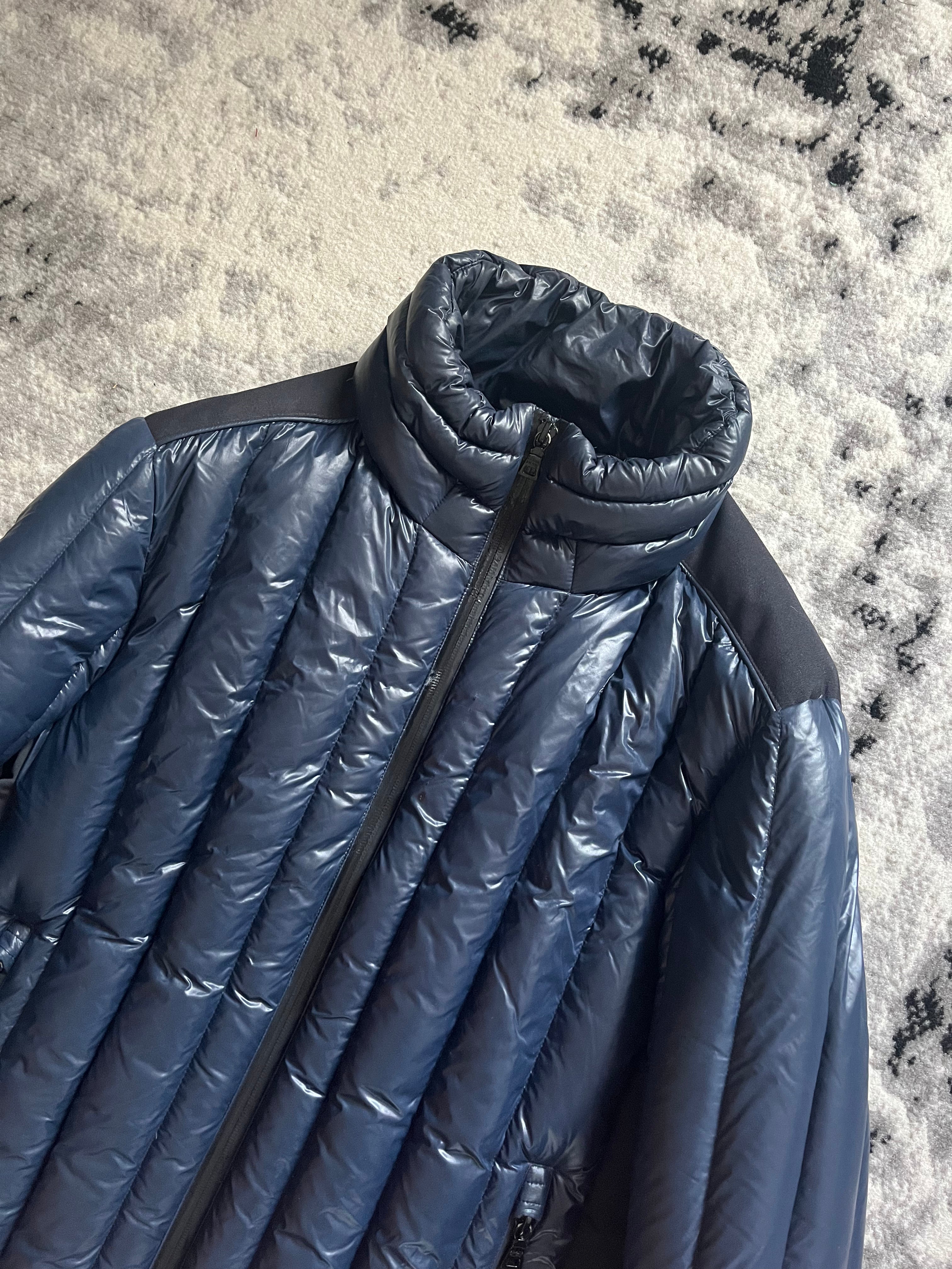 00年代 プラダ ハイブリッド テクニカル ウィンター パファー ジャケット (M)