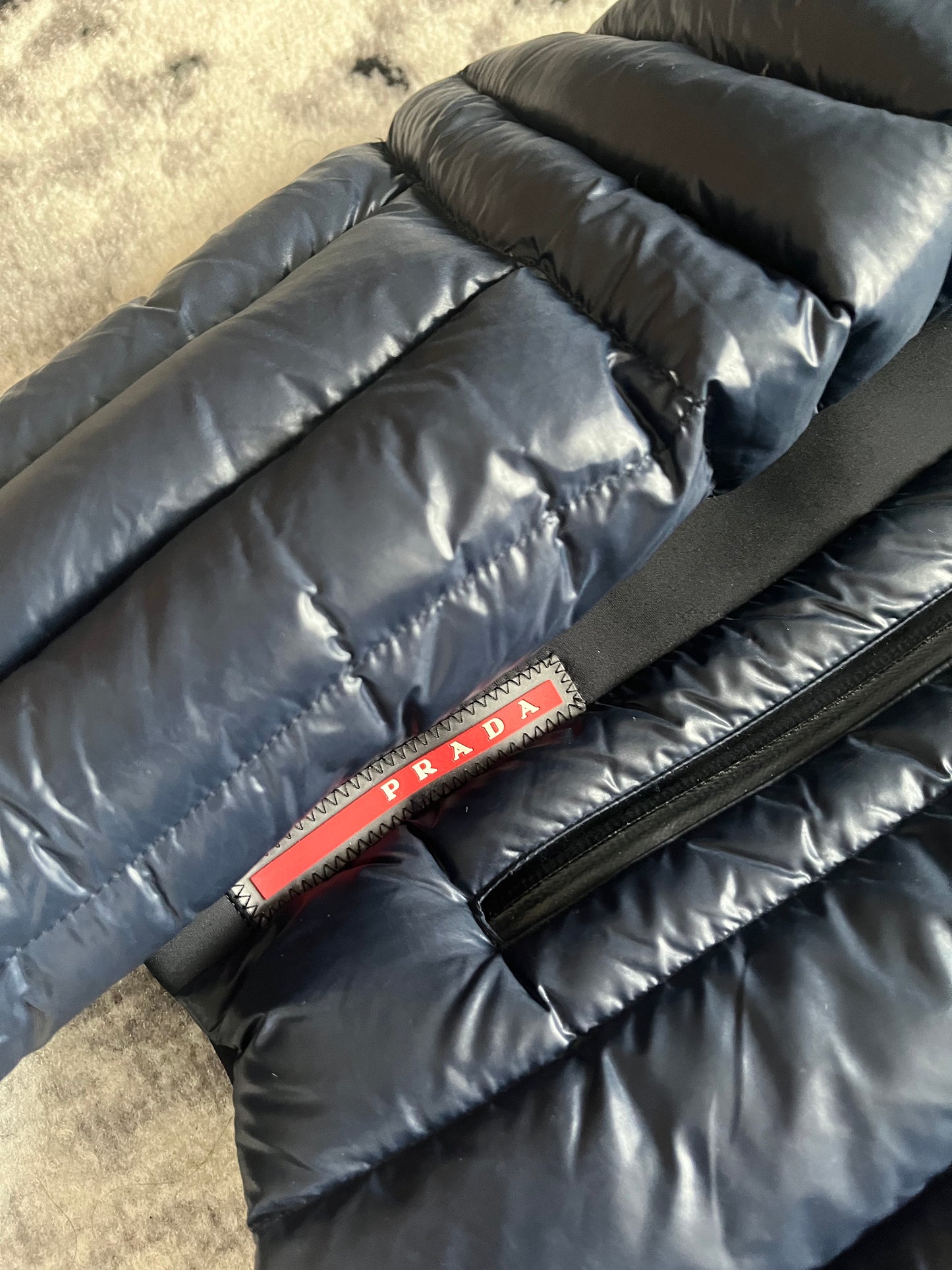 00s Prada Hybride Technical Winter Puffer Jacket (M)