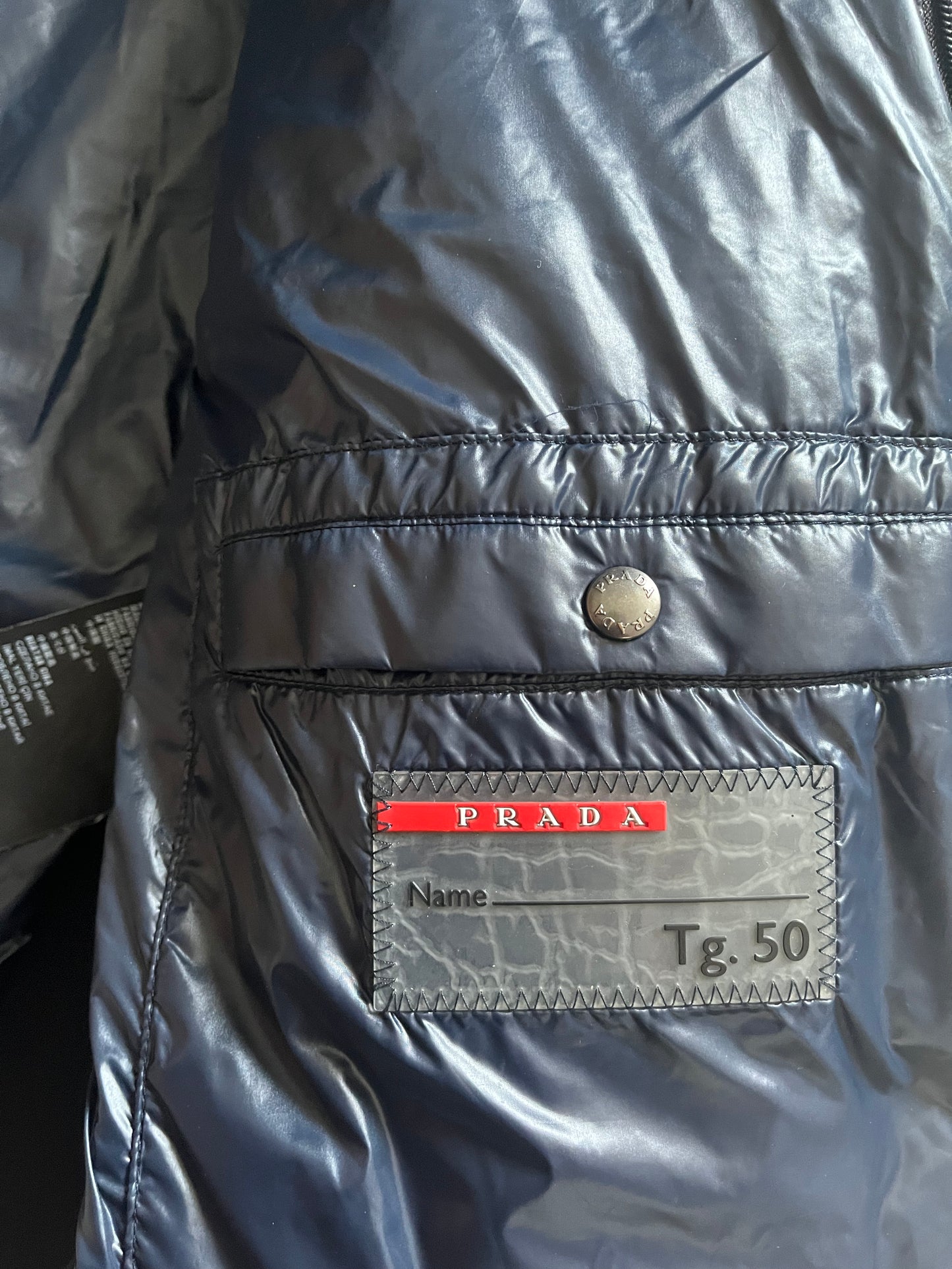 00s Prada Hybride Technical Winter Puffer Jacket (M)