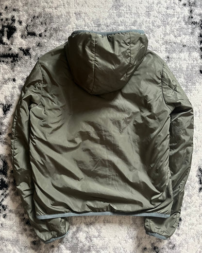 Prada Original Minimalistic Olive Puffer Jacket (M)