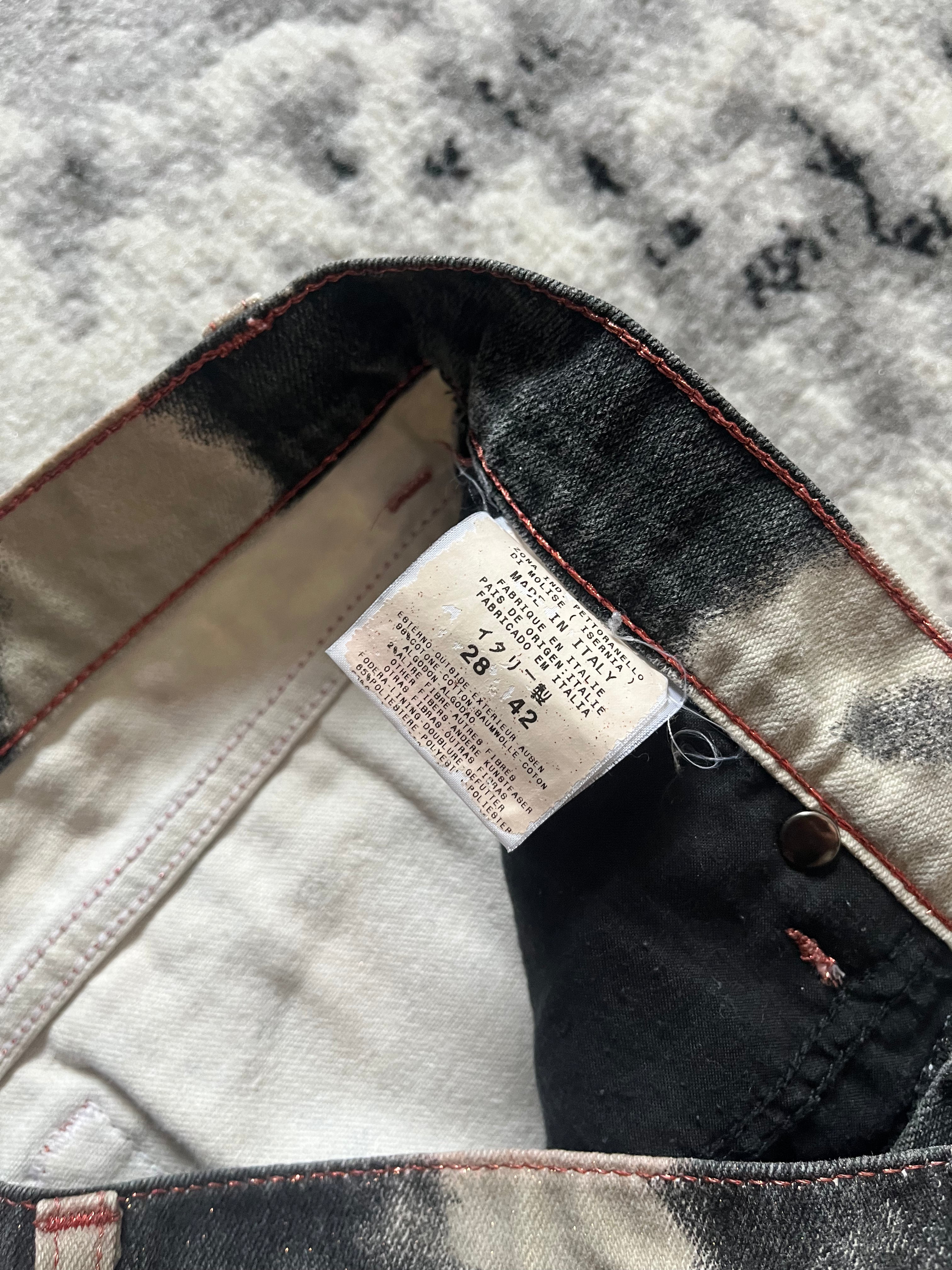 SS02 Just Cavalli Hallucination Black Pants (XS/S)