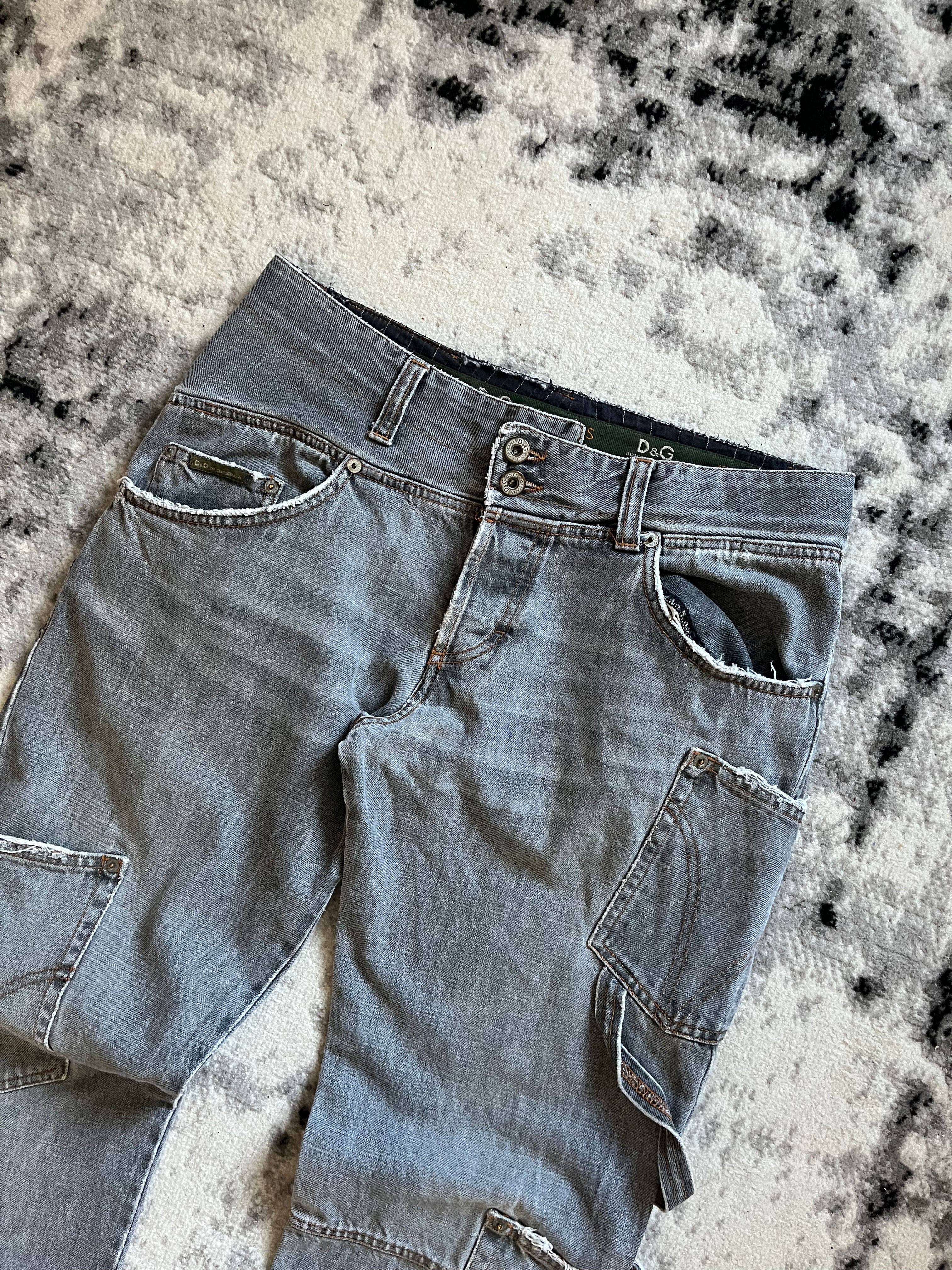 AW03 Dolce & Gabbana Cargo Jeans (M)