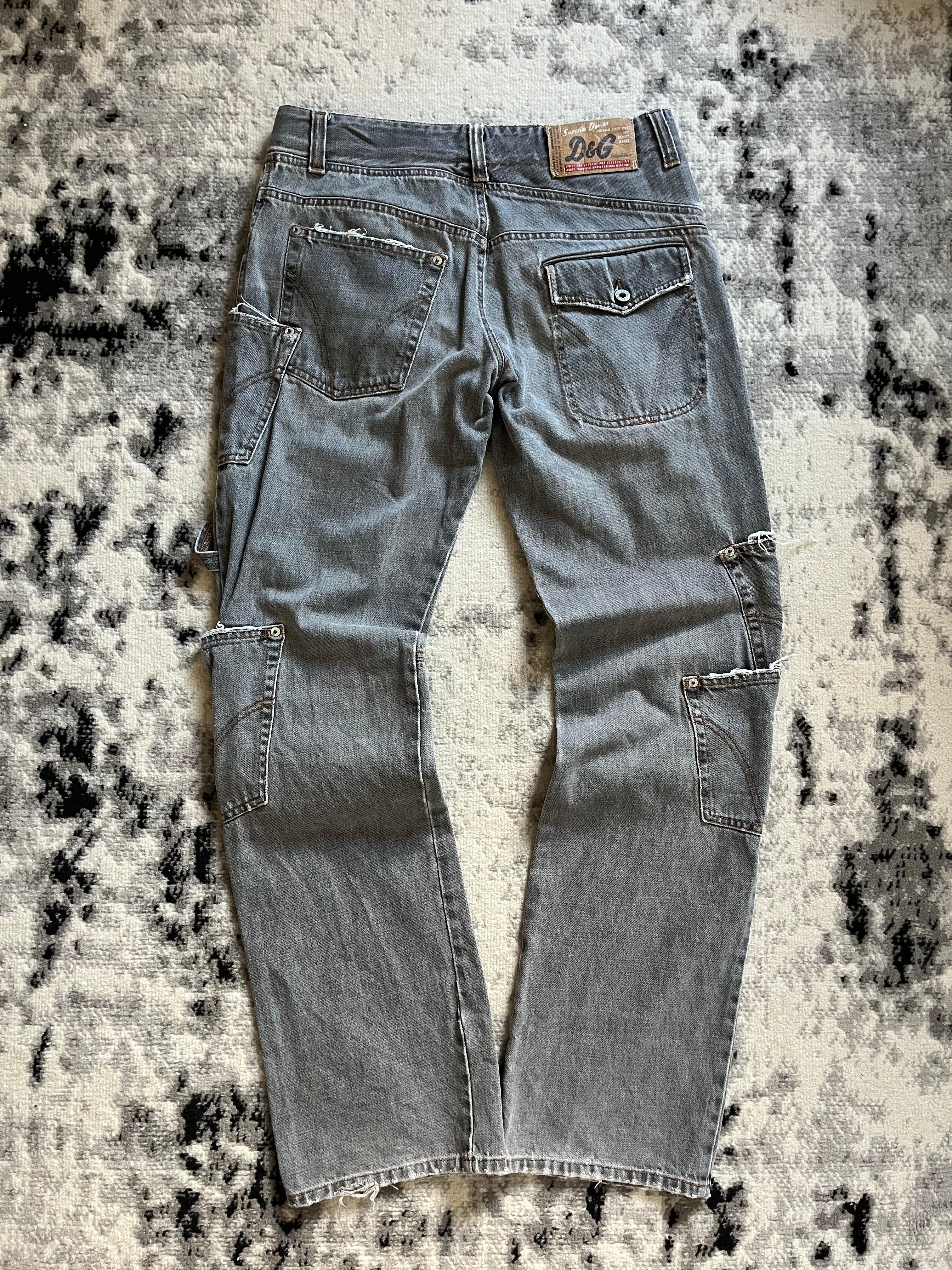 AW03 Dolce & Gabbana Cargo Jeans (M)