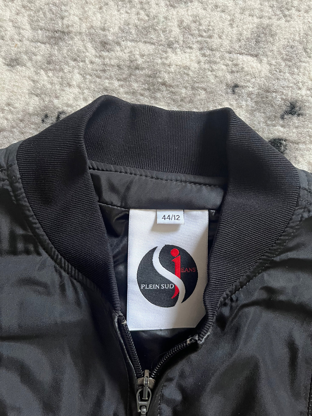 90s Plein Sud アーバン テクニカル ブラック ジャケット (XS/S)