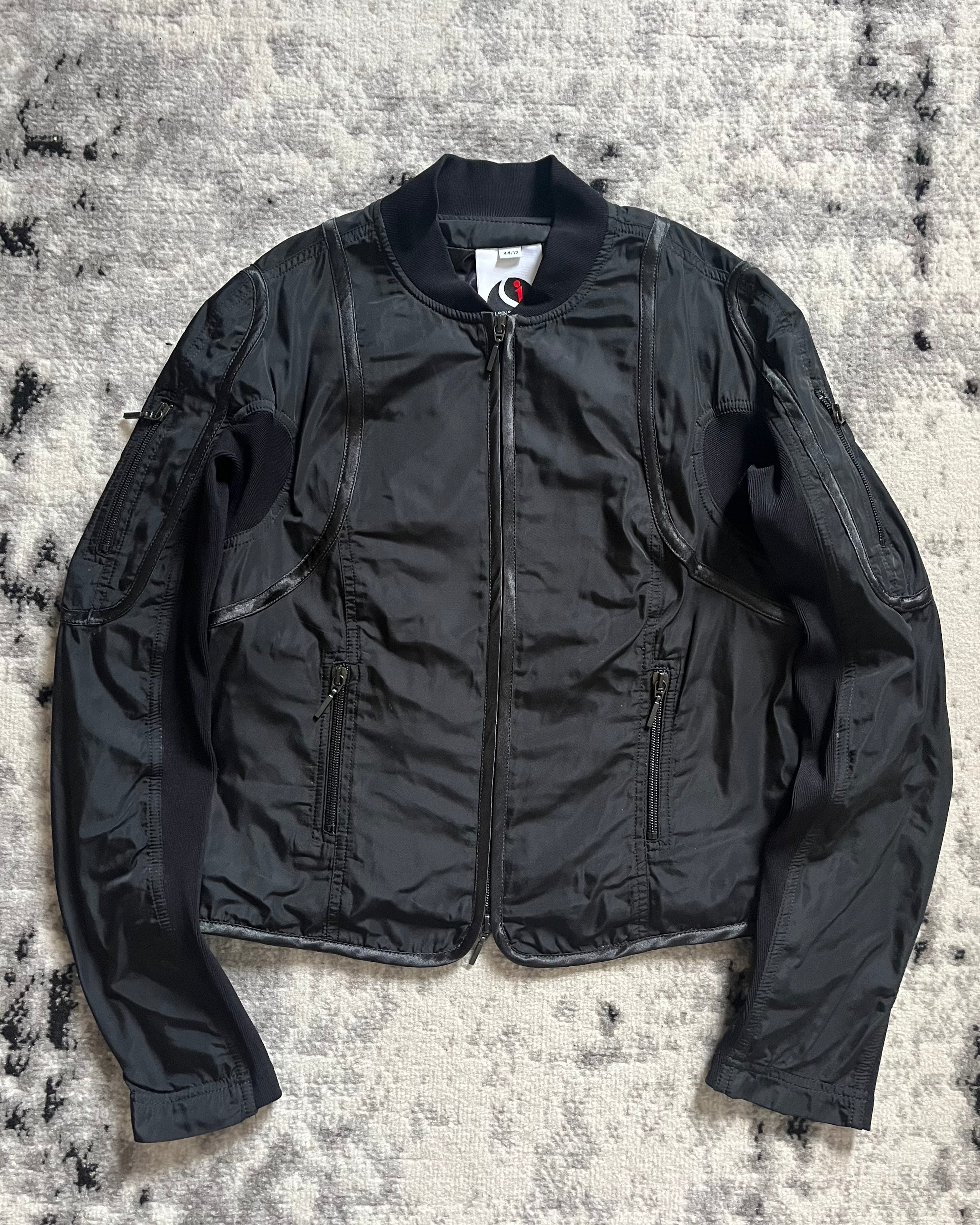 90s Plein Sud アーバン テクニカル ブラック ジャケット (XS/S)