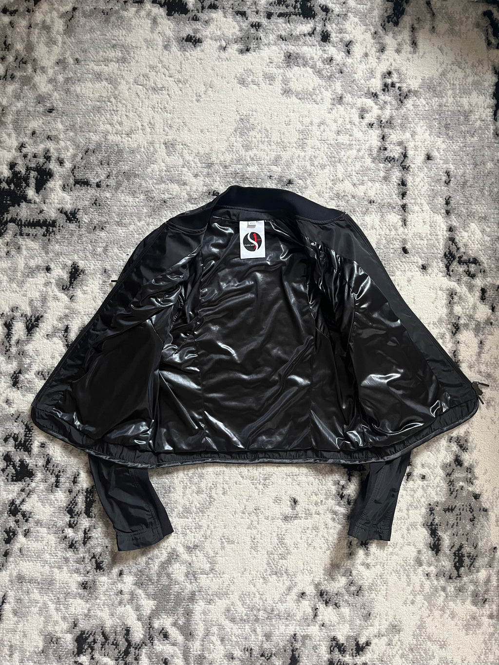 90s Plein Sud アーバン テクニカル ブラック ジャケット (XS/S)