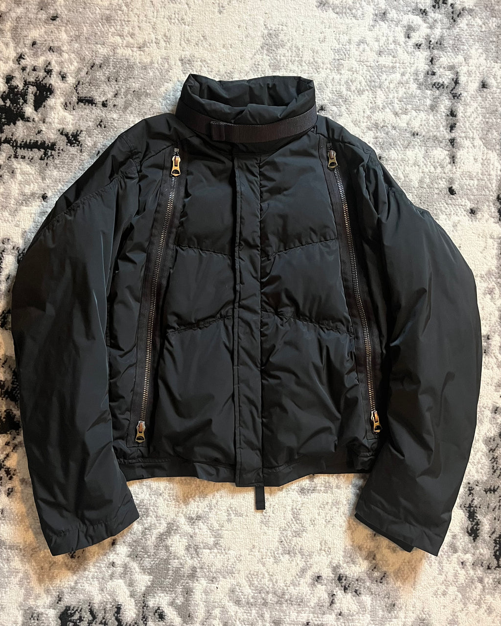 AW2007 マリテ + フランソワ ジルボー ジップ パファー ジャケット (M)