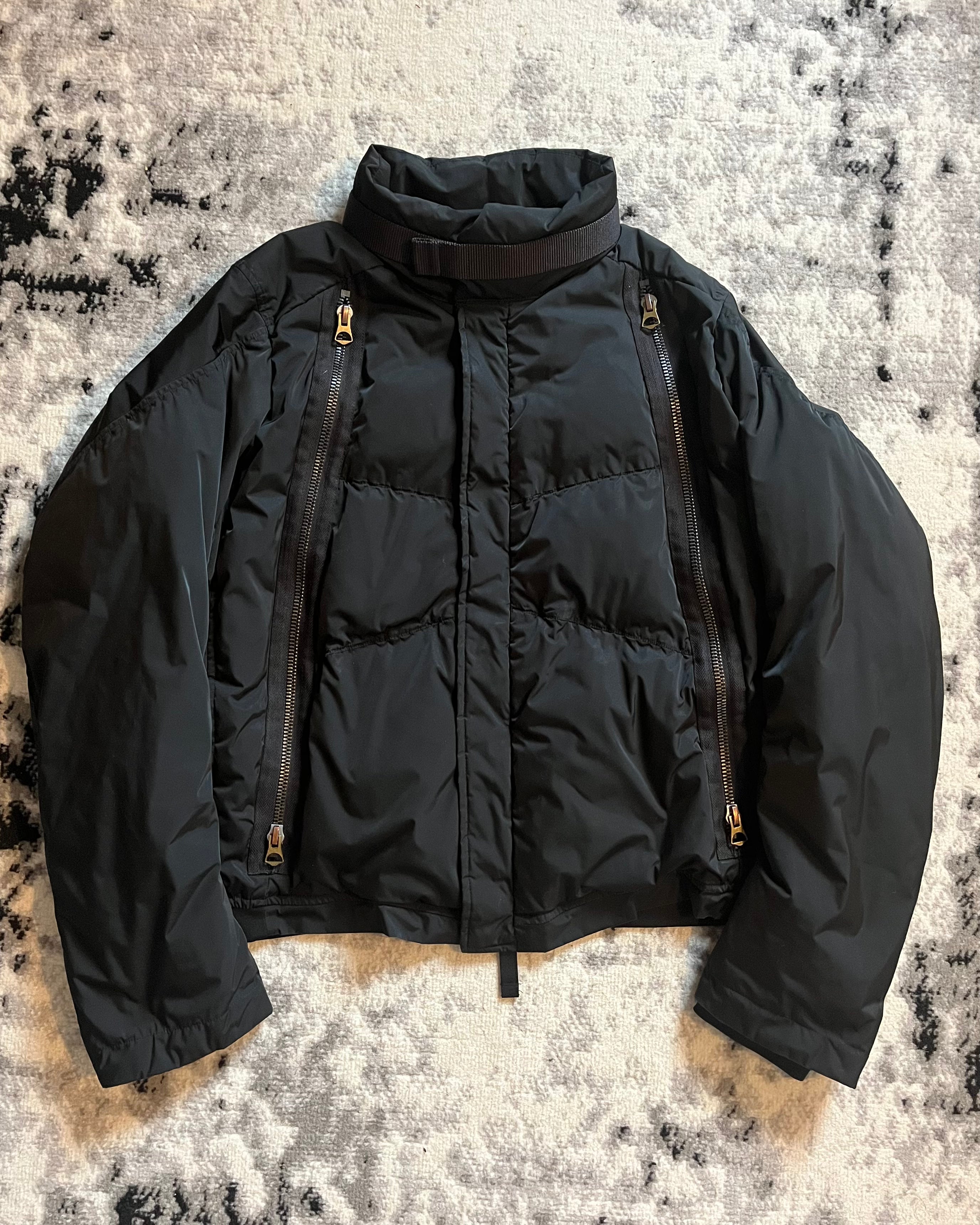 AW2007 マリテ + フランソワ ジルボー ジップ パファー ジャケット (M)