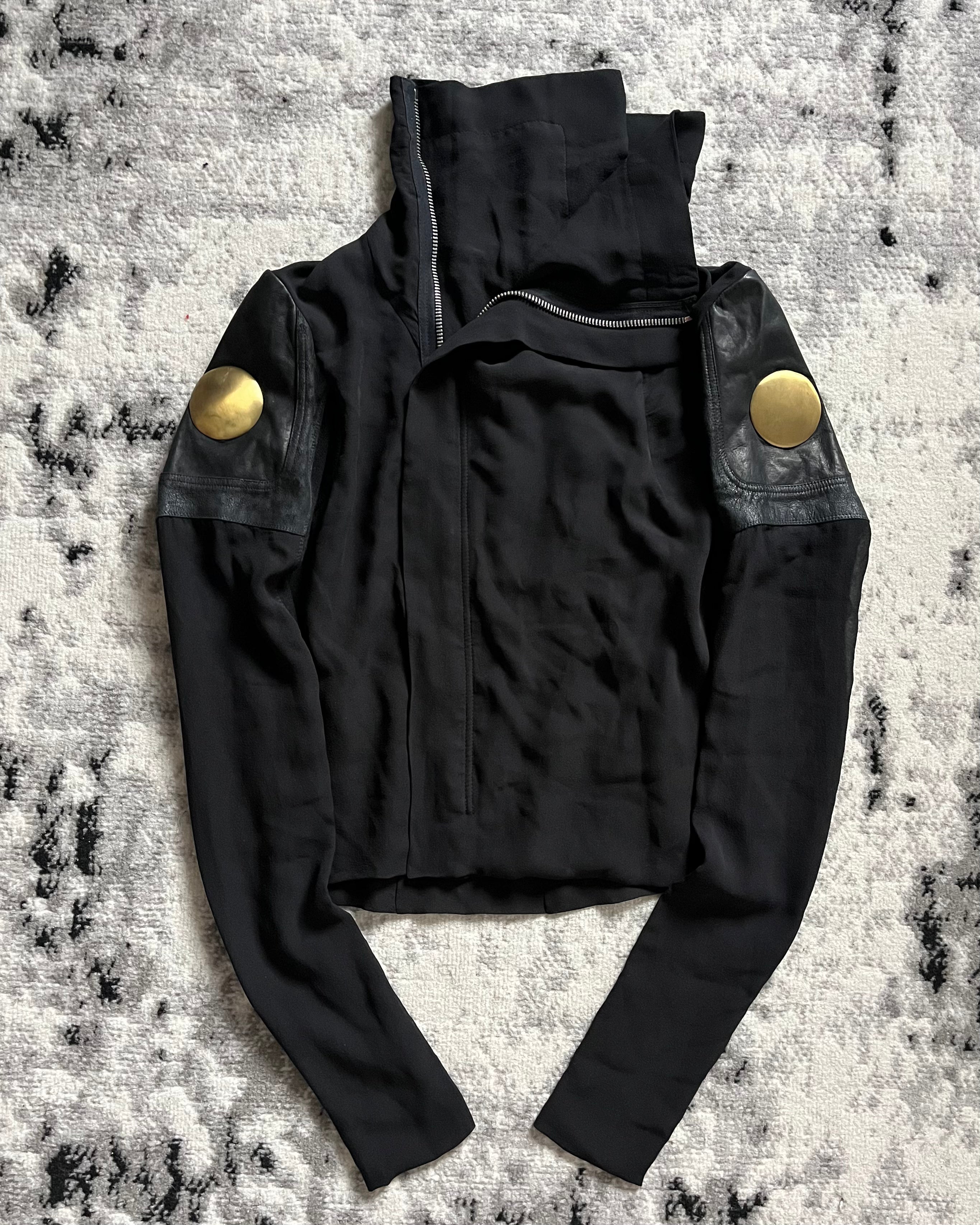 Rick Owens Techno Black Cardigan  (S)