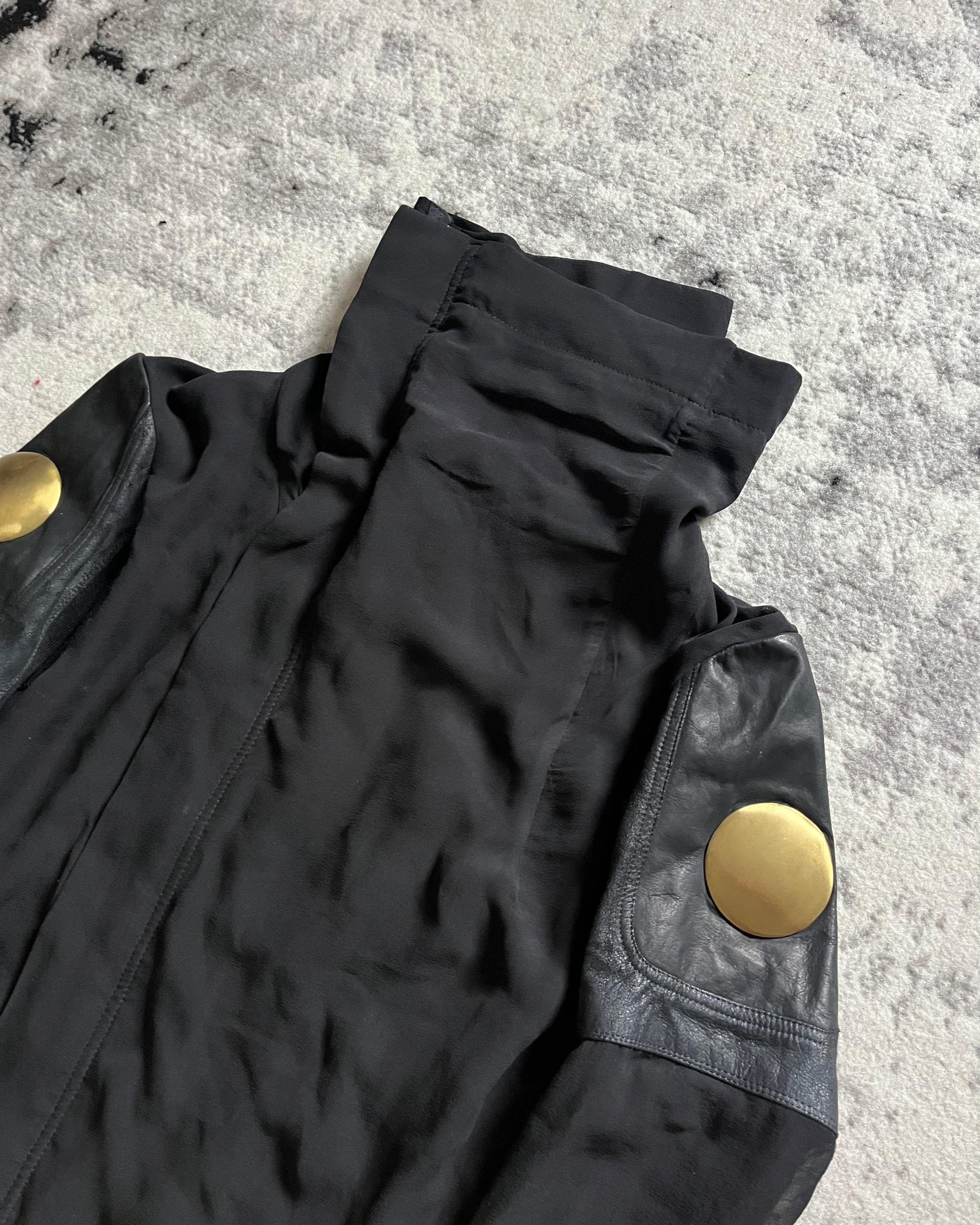 Rick Owens Techno Black Cardigan  (S)