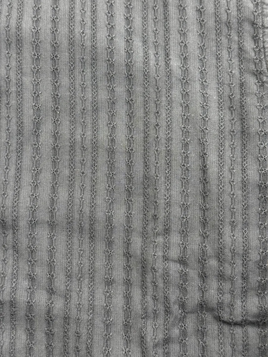 2000s Miu Miu Navy Textured Stripe Shirt mPiBRPzZ 7