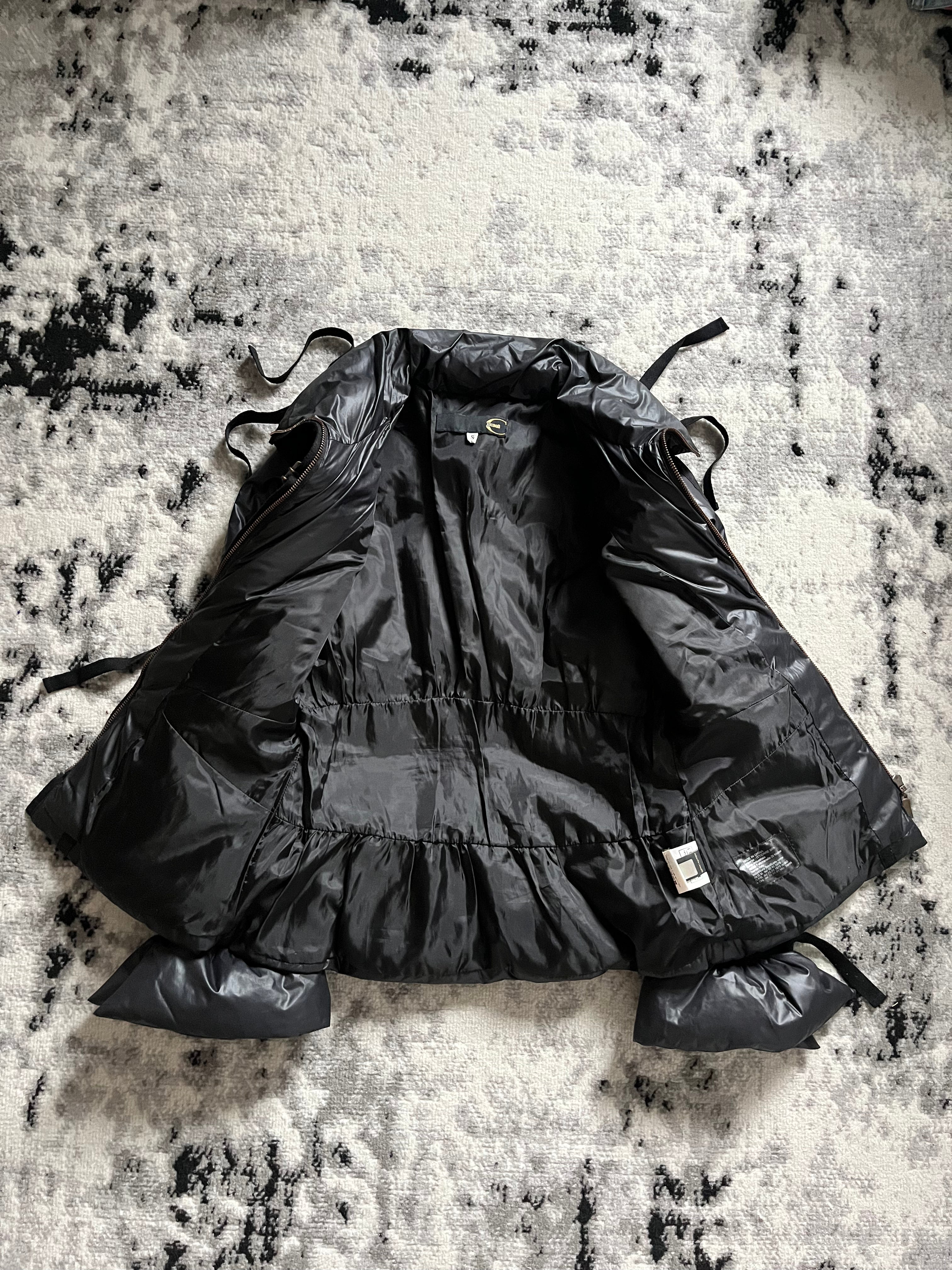 1990年代 ロベルト カヴァリ パラシュート ハーネス パファー ジャケット (S)