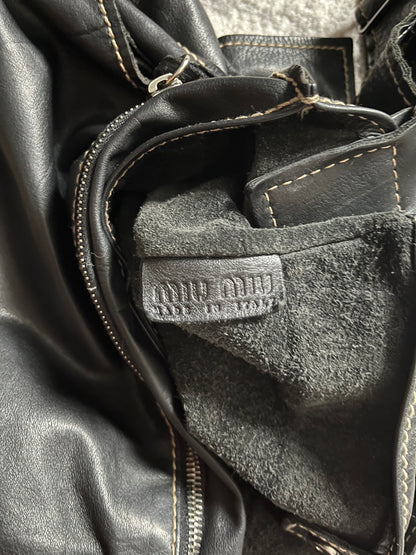 MiuMiu Leather Shoulder Bag