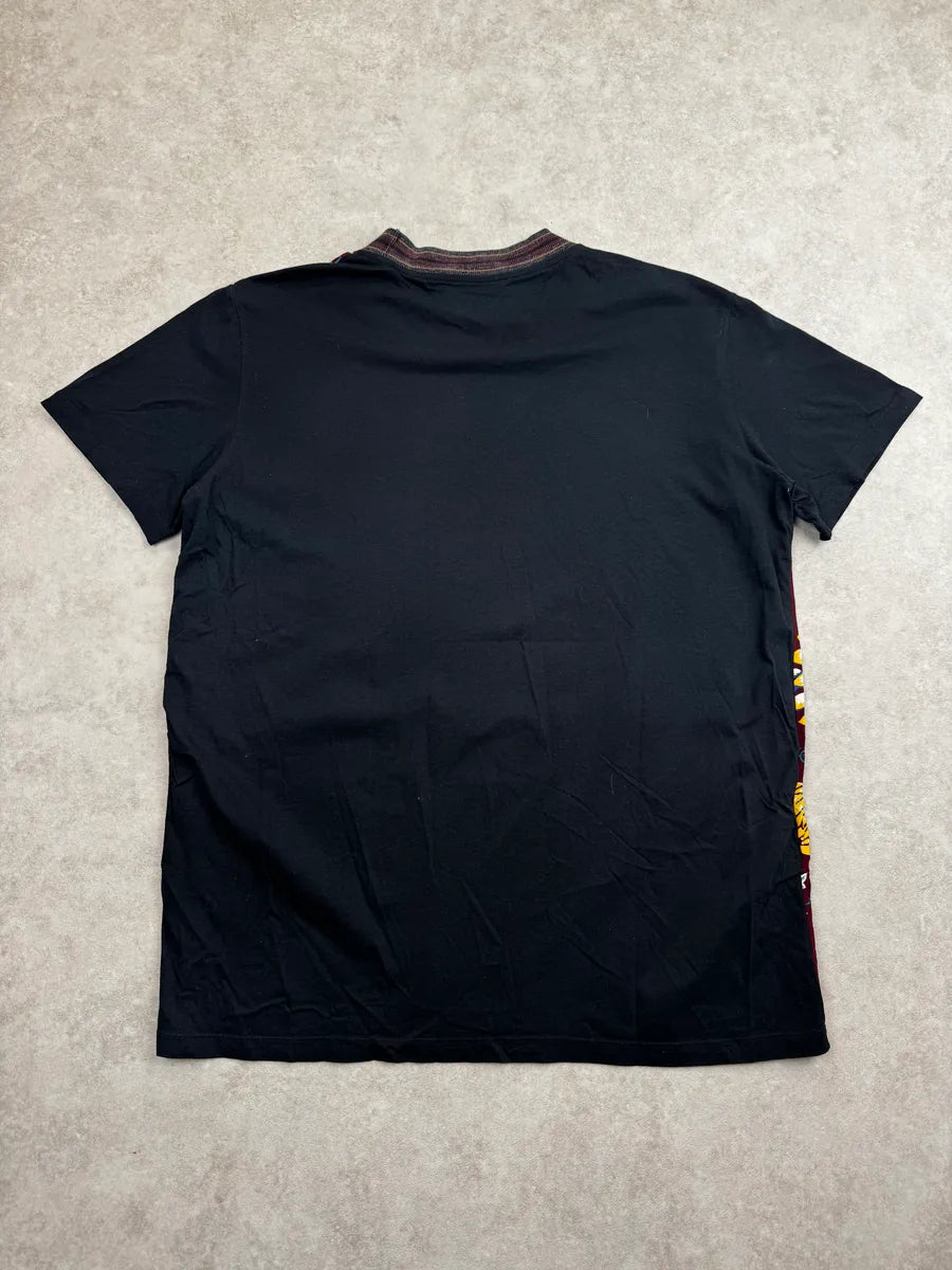 SS2014 Prada Burgundy Floral Hawaii Palm Tree T-Shirt UOkEIyzx 1