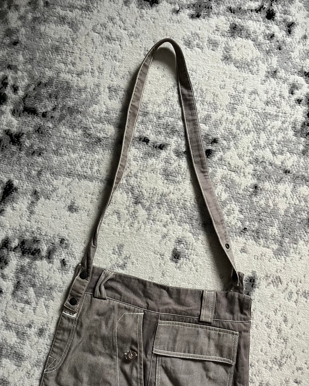 00s Marithe + François Girbaud パッチワーク ショルダーバッグ