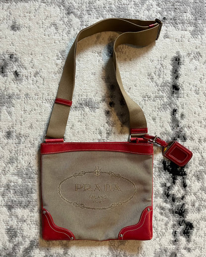 90s PRADA archive leather shoulder bag 90s PRADA archive leather shoulder bag