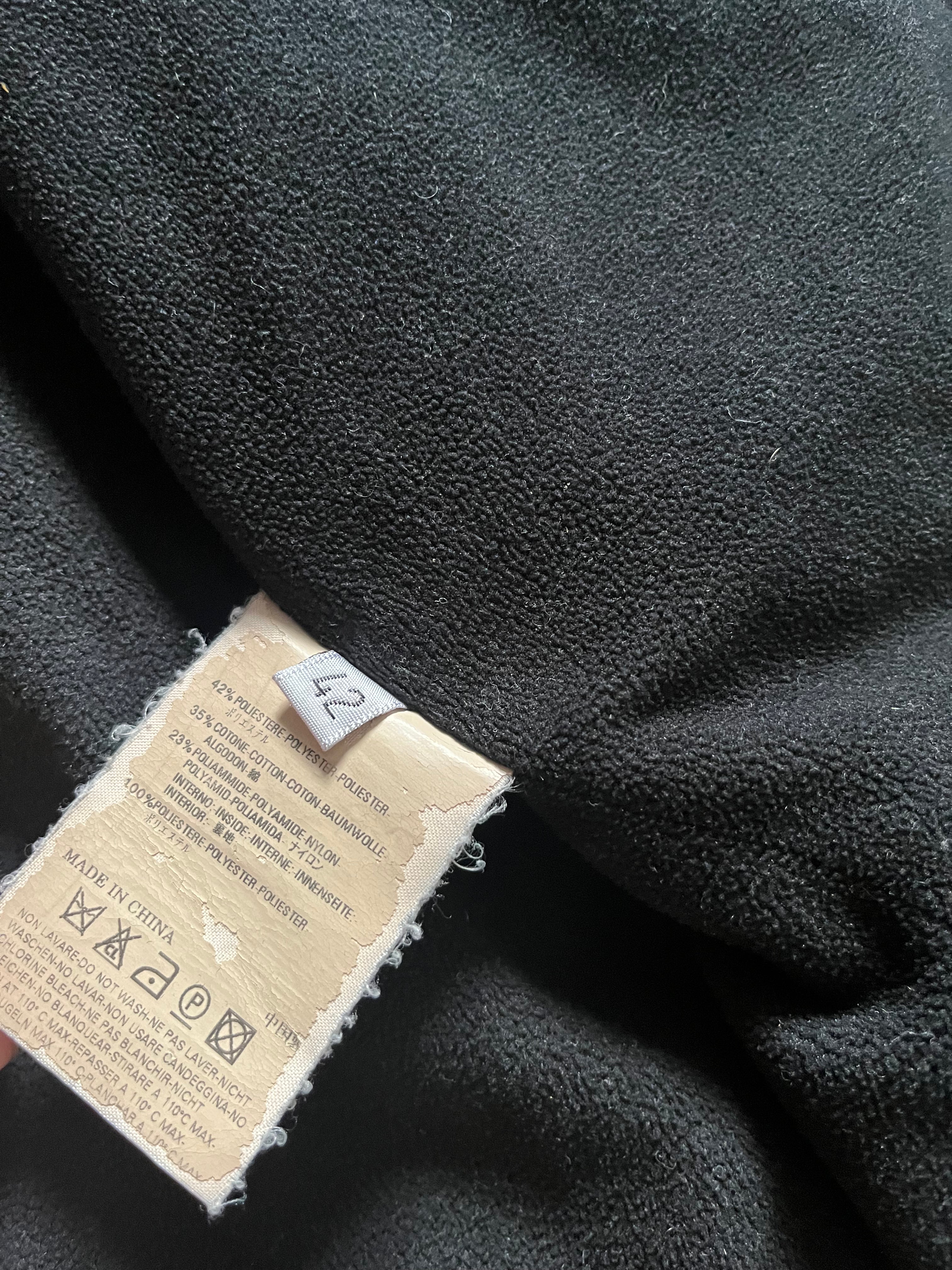 Maison Margiela 实用拉链浅色深色夹克 (S)
