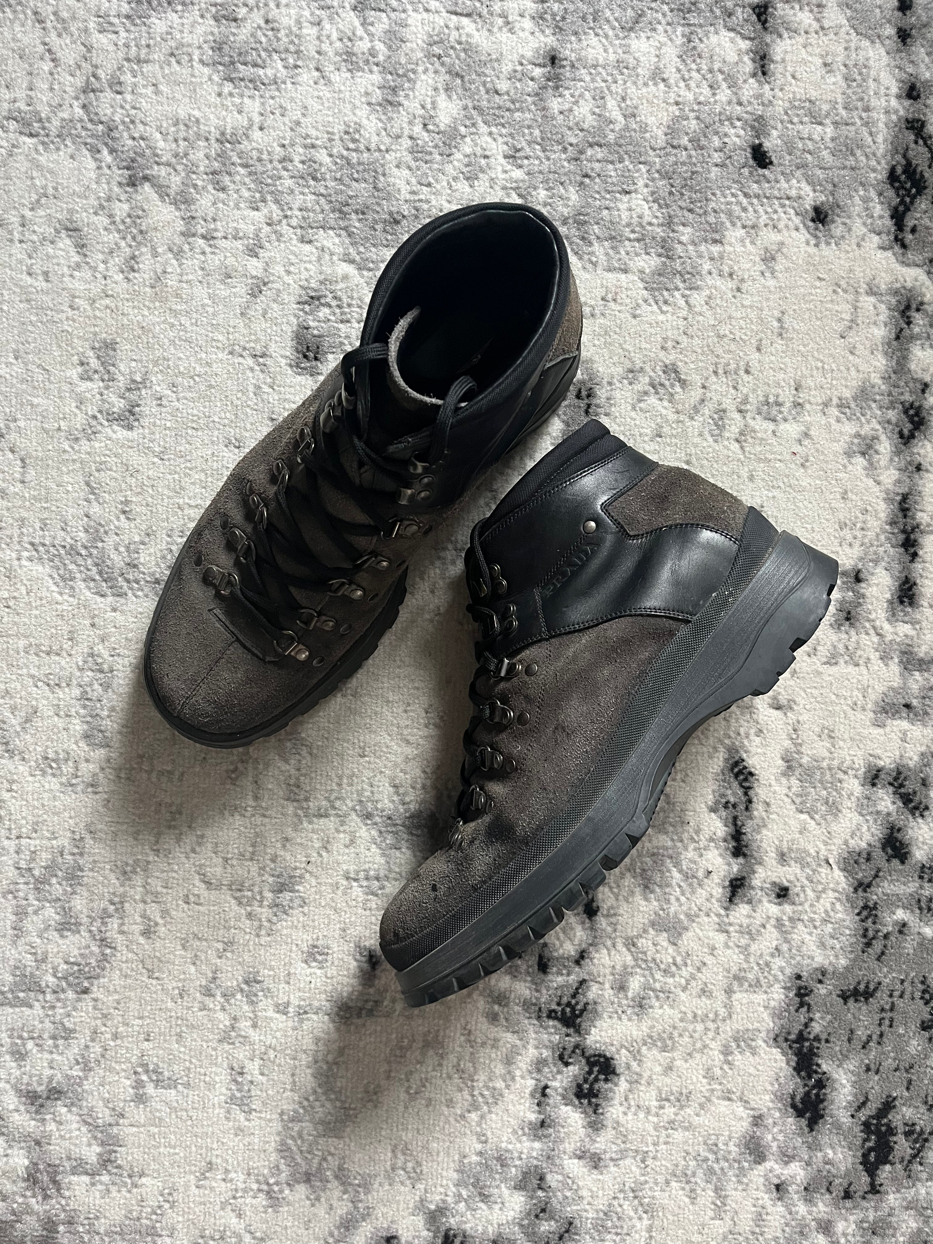 00年代 プラダ ハイキングブーツ (45.5eu/us11.5)