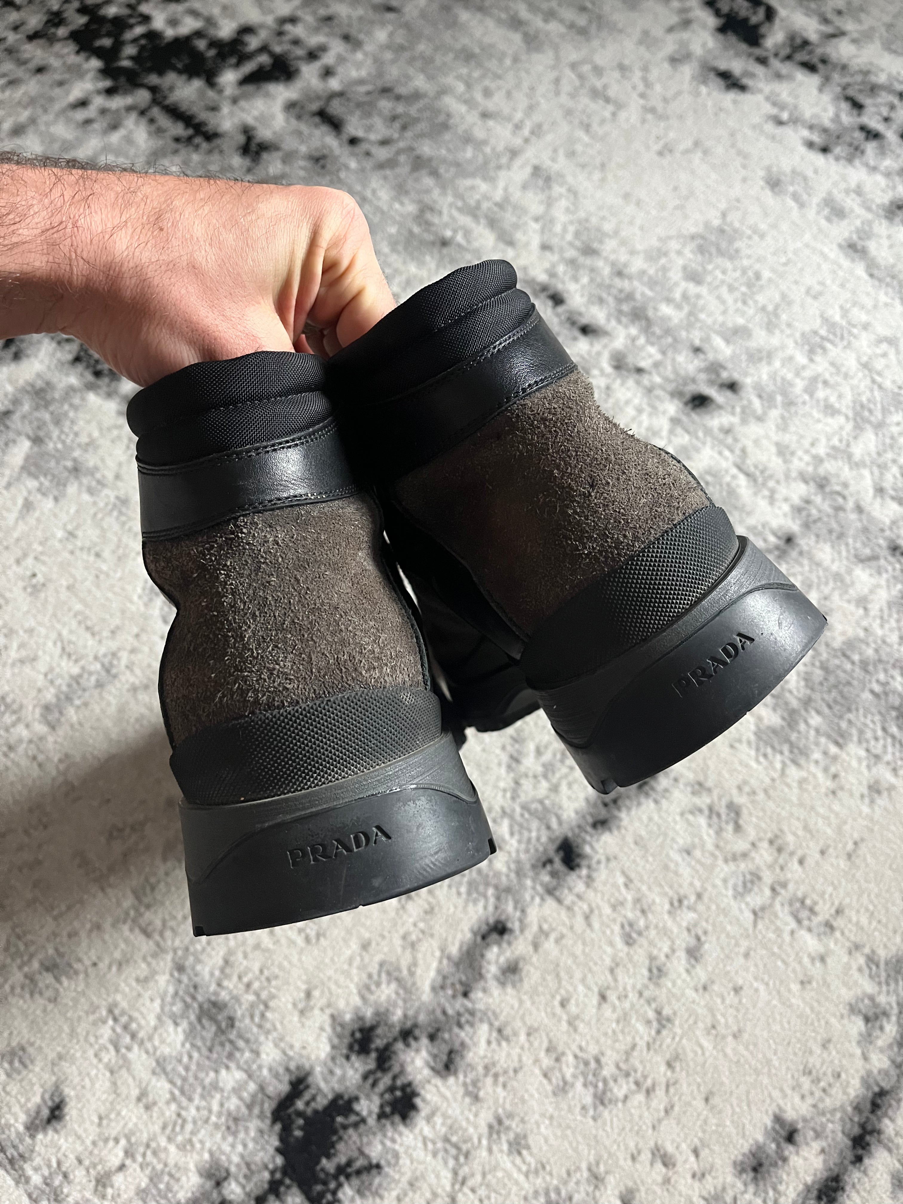 00年代 プラダ ハイキングブーツ (45.5eu/us11.5)
