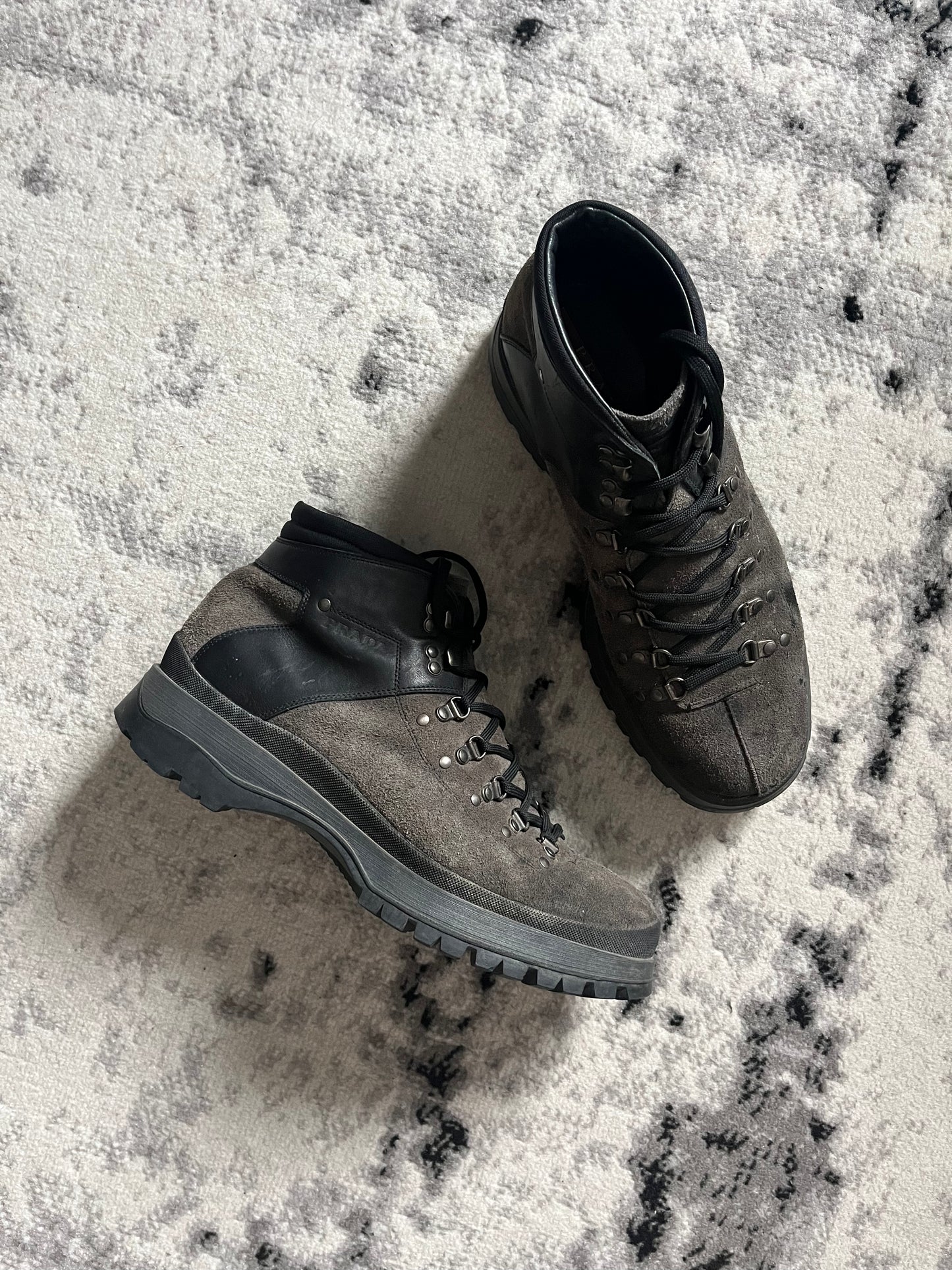 00s Prada Hiking Boots (45.5eu/us11.5)