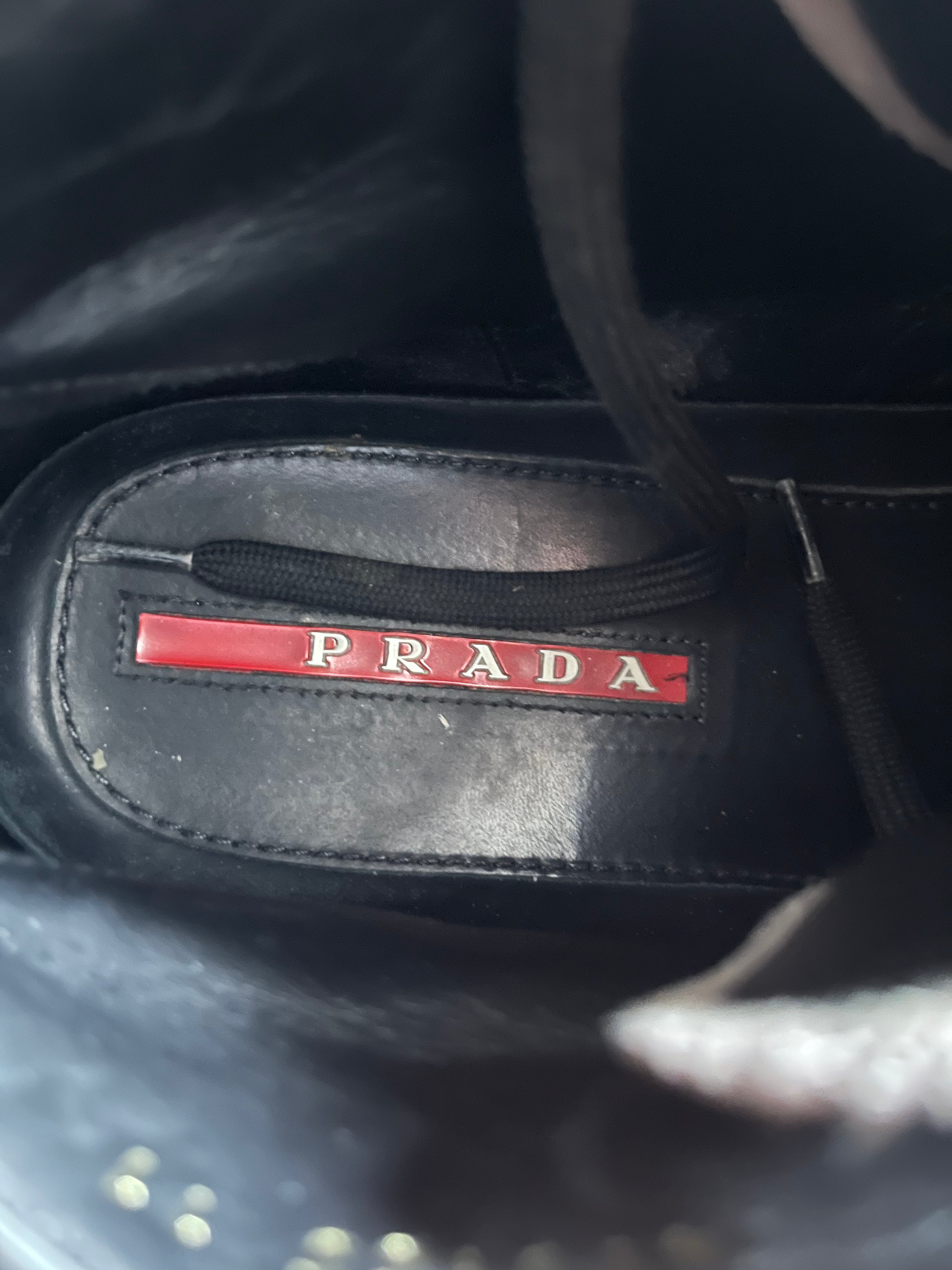 00年代 プラダ ハイキングブーツ (45.5eu/us11.5)