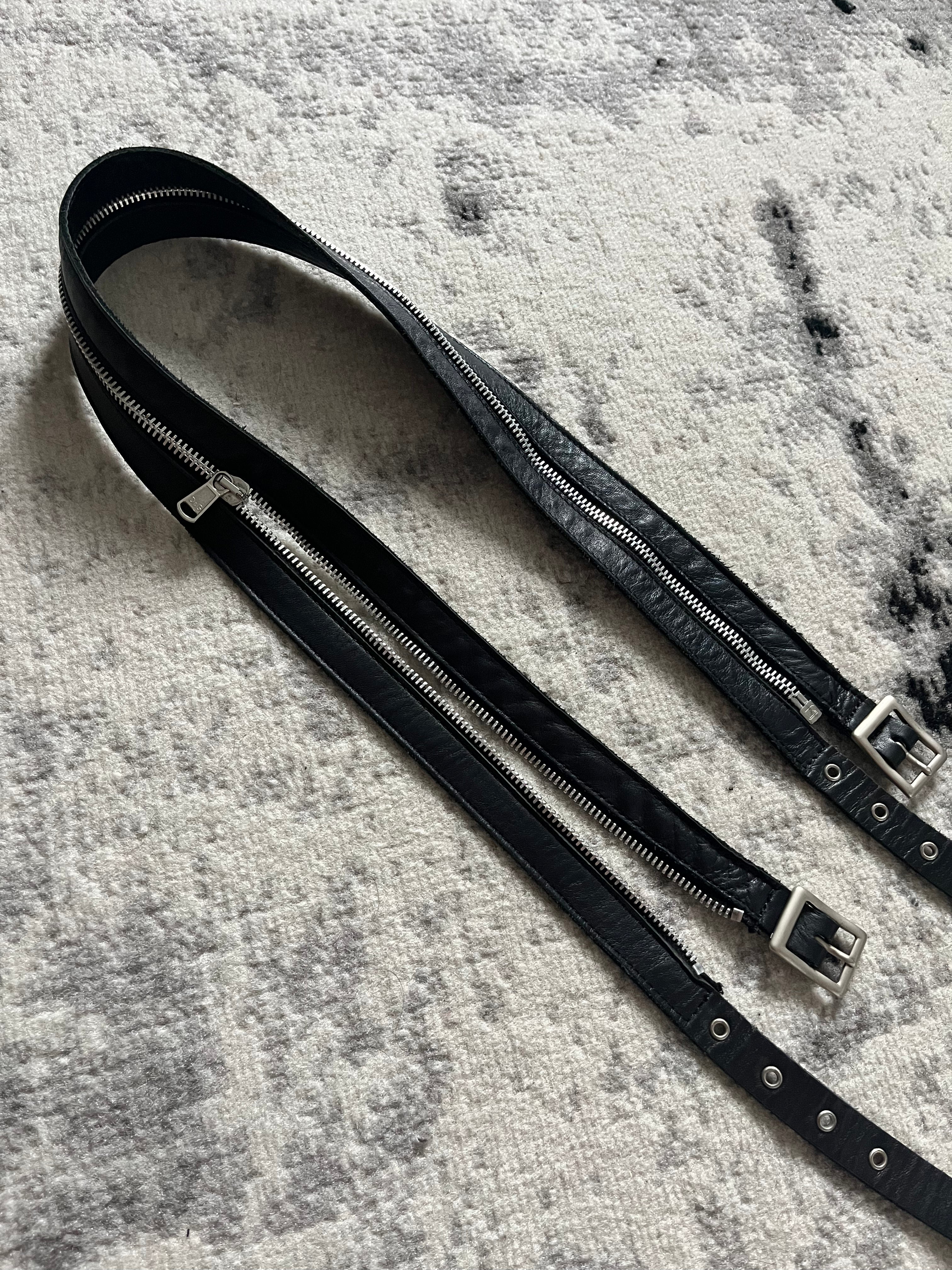 2003年秋冬 ドルチェ&amp;ガッバーナ フルジップ 取り外し可能レザーベルト