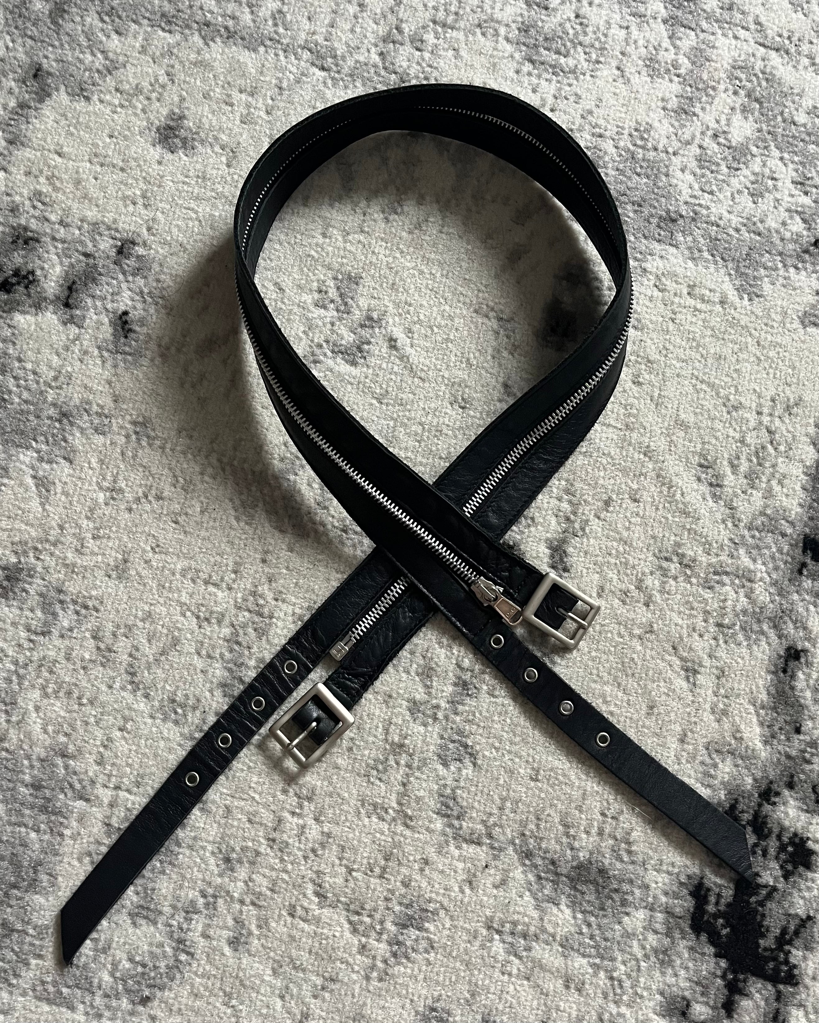 2003年秋冬 ドルチェ&amp;ガッバーナ フルジップ 取り外し可能レザーベルト