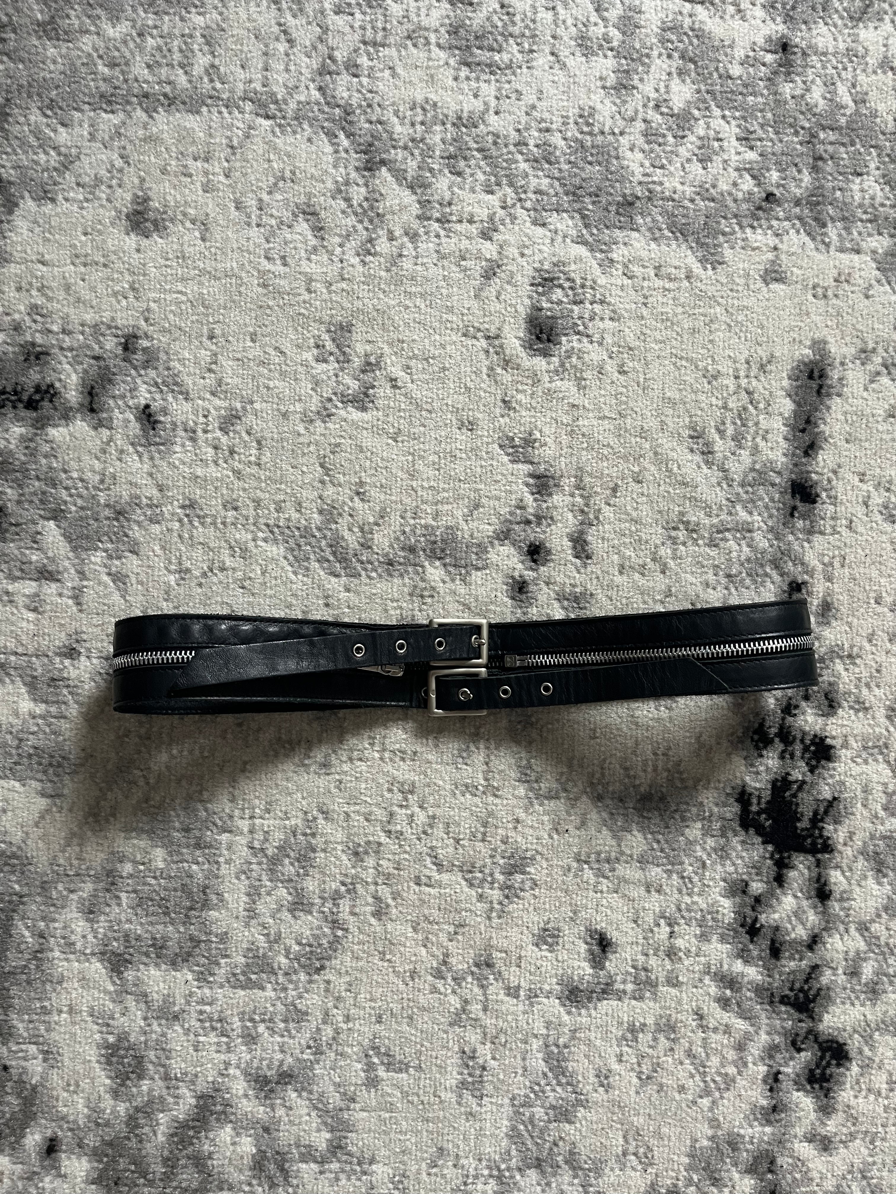 2003年秋冬 ドルチェ&amp;ガッバーナ フルジップ 取り外し可能レザーベルト