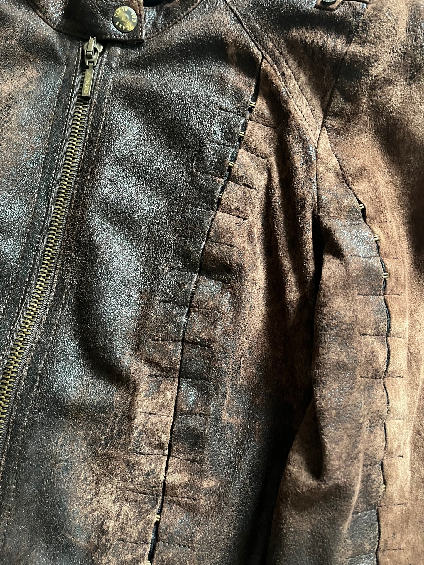 90s Plein Sud Unique Eroded Artisanal Jacket (S)
