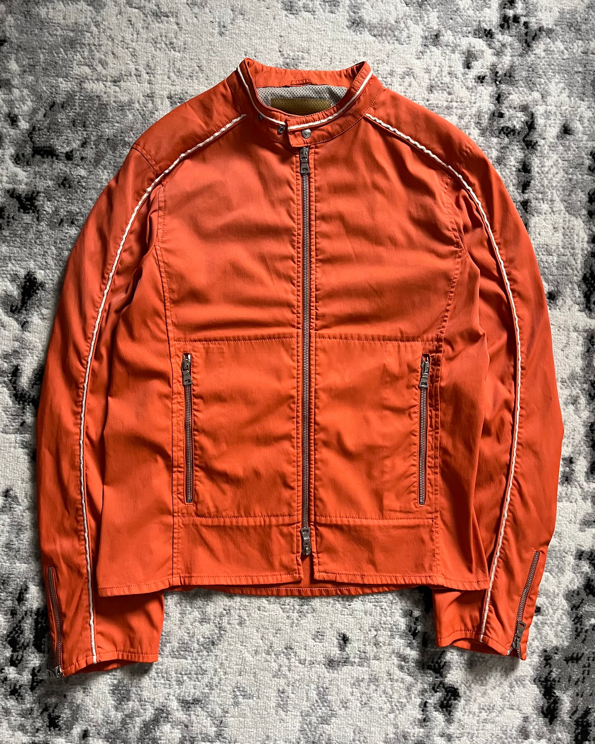 00s Prada Orange Nylon Jacket (M/L) – Dolce Vita Hub