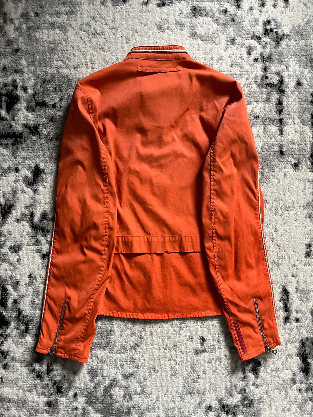 00年代 プラダ オレンジ ナイロンジャケット(M/L)