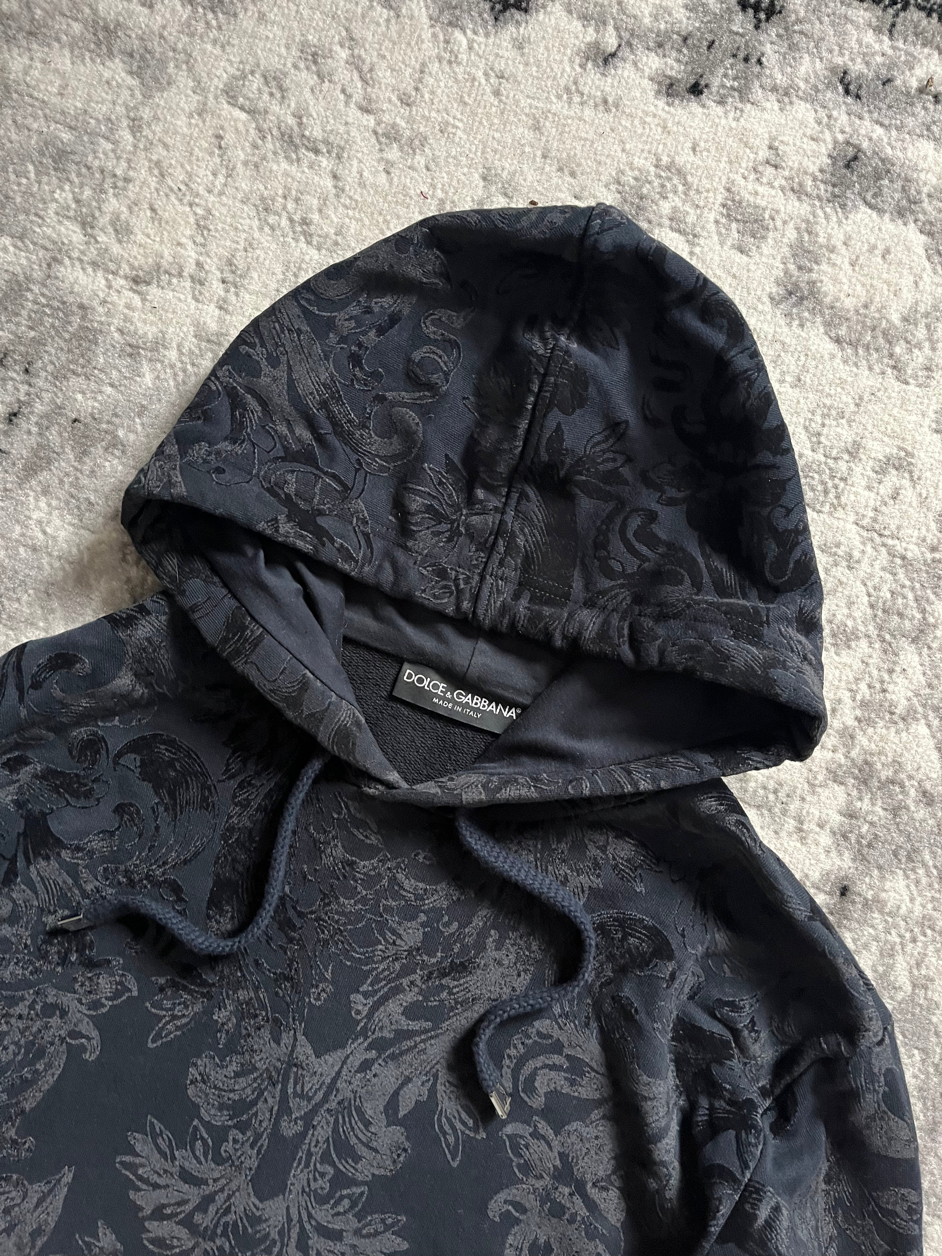 ドルチェ＆ガッバーナ トライバル ダークシャドウ レリーフ パーカー (L)