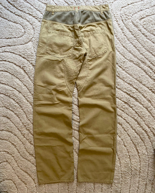 AW2008 Dolce & Gabbana Beige Sophisticated Utility Pants (L)