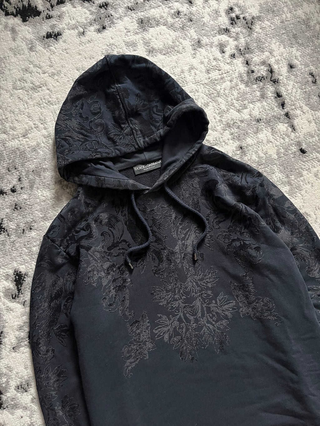 ドルチェ＆ガッバーナ トライバル ダークシャドウ レリーフ パーカー (L)