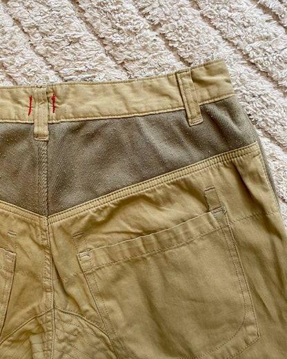 AW2008 Dolce & Gabbana Beige Sophisticated Utility Pants (L)