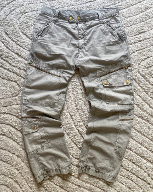 AW05 Dolce & Gabbana Army Utility Zips Cargo Pants (M/L)