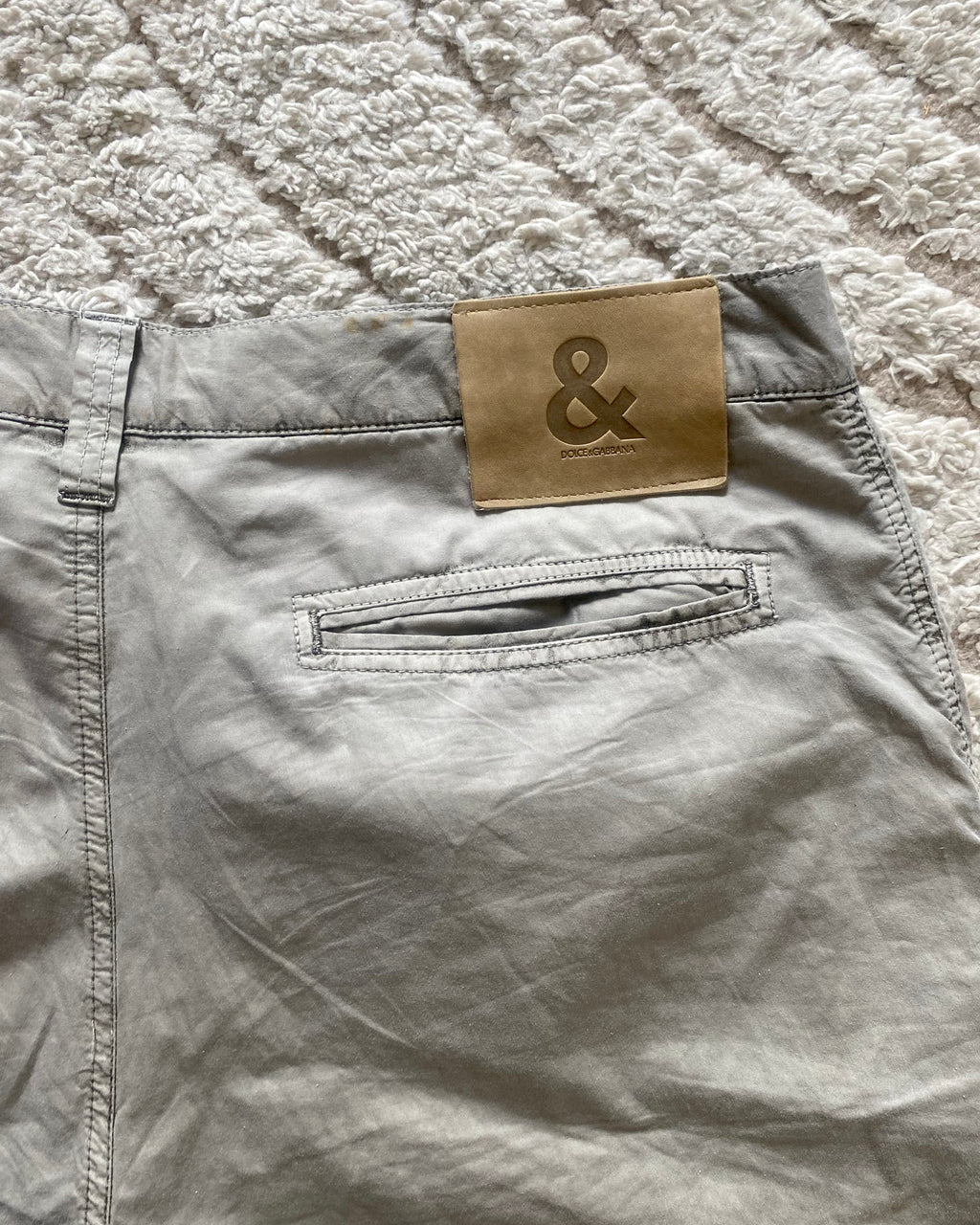 AW05 Dolce & Gabbana Army Utility Zips Cargo Pants (M/L)