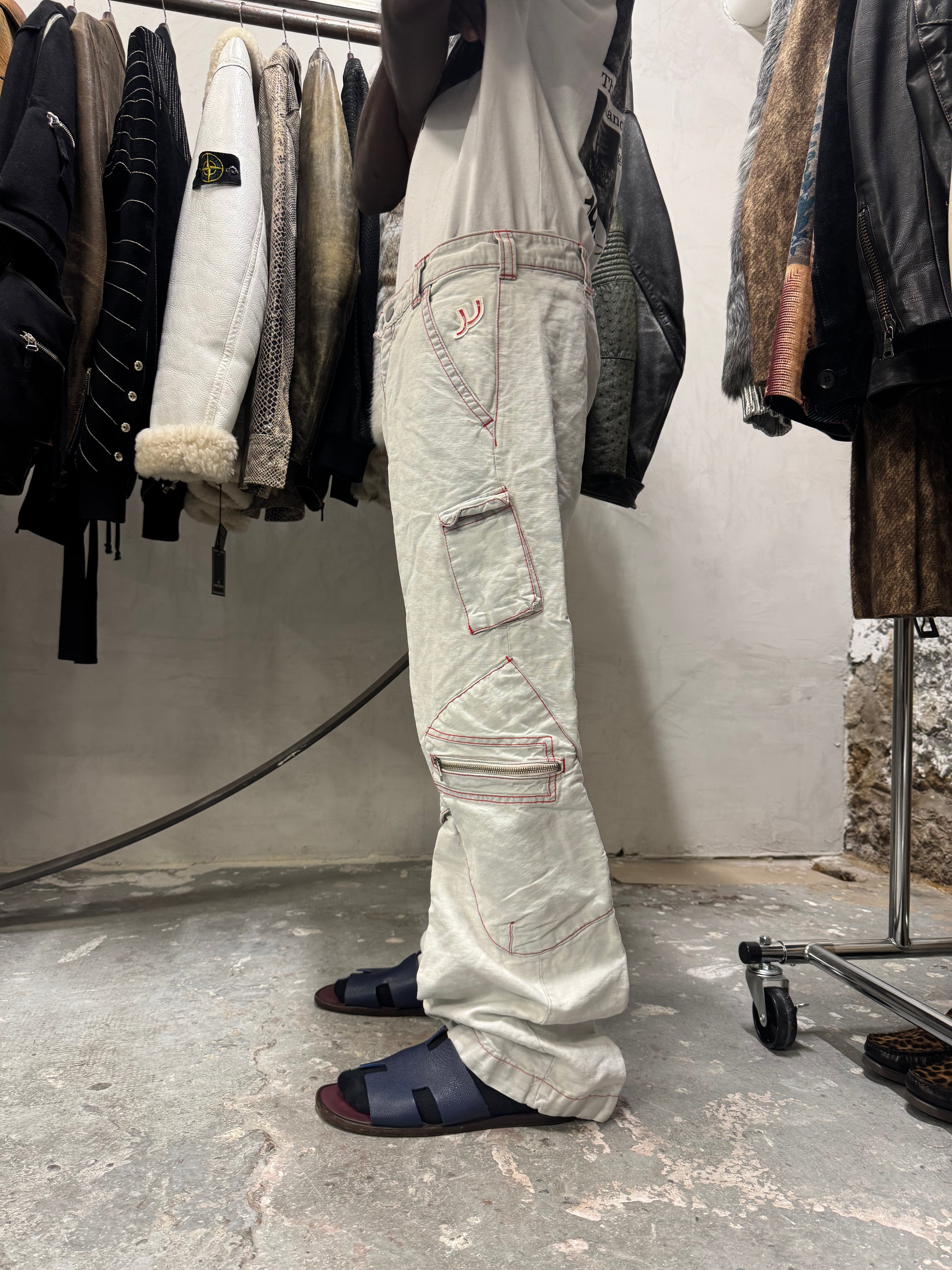 2000年代 アルマーニ ボンデージ カーゴ パンツ (M)