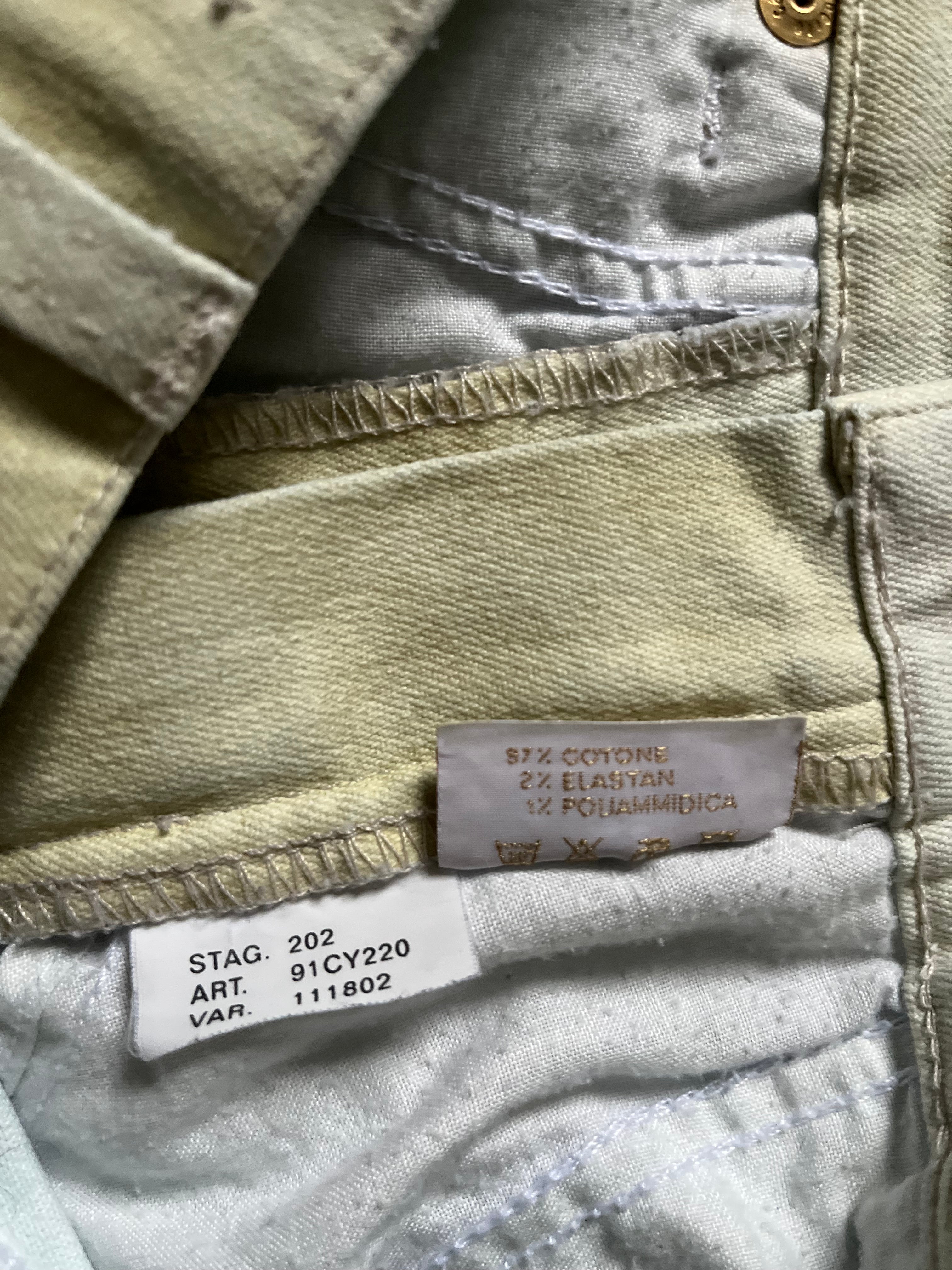 SS2003 Roberto Cavalli Tattoo Tiger Pants