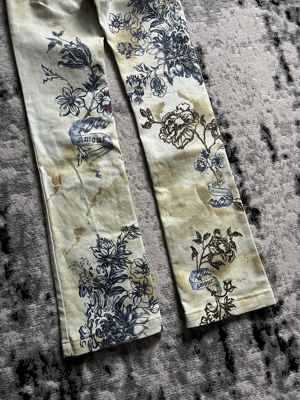 SS2003 Roberto Cavalli Tattoo Tiger Pants