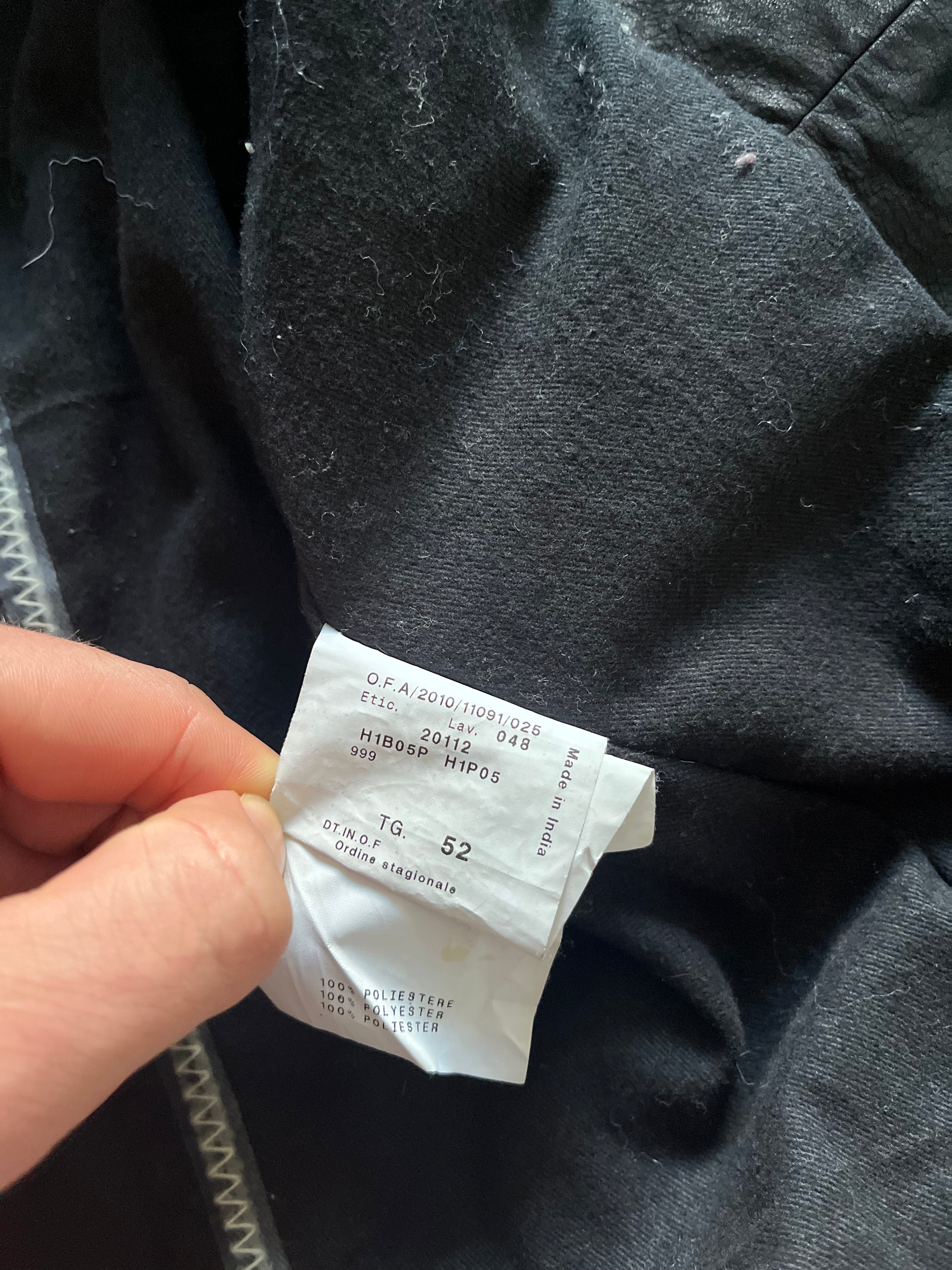 AW2011 Armani Asymmetrical Samurai Shadow Jacket (S/M)