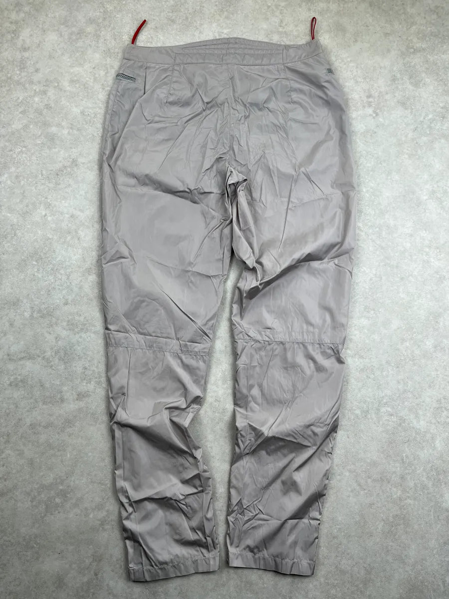 SS2000 Prada Sport Light Grey Nylon Zip-Off Pants WCMdmsq 1