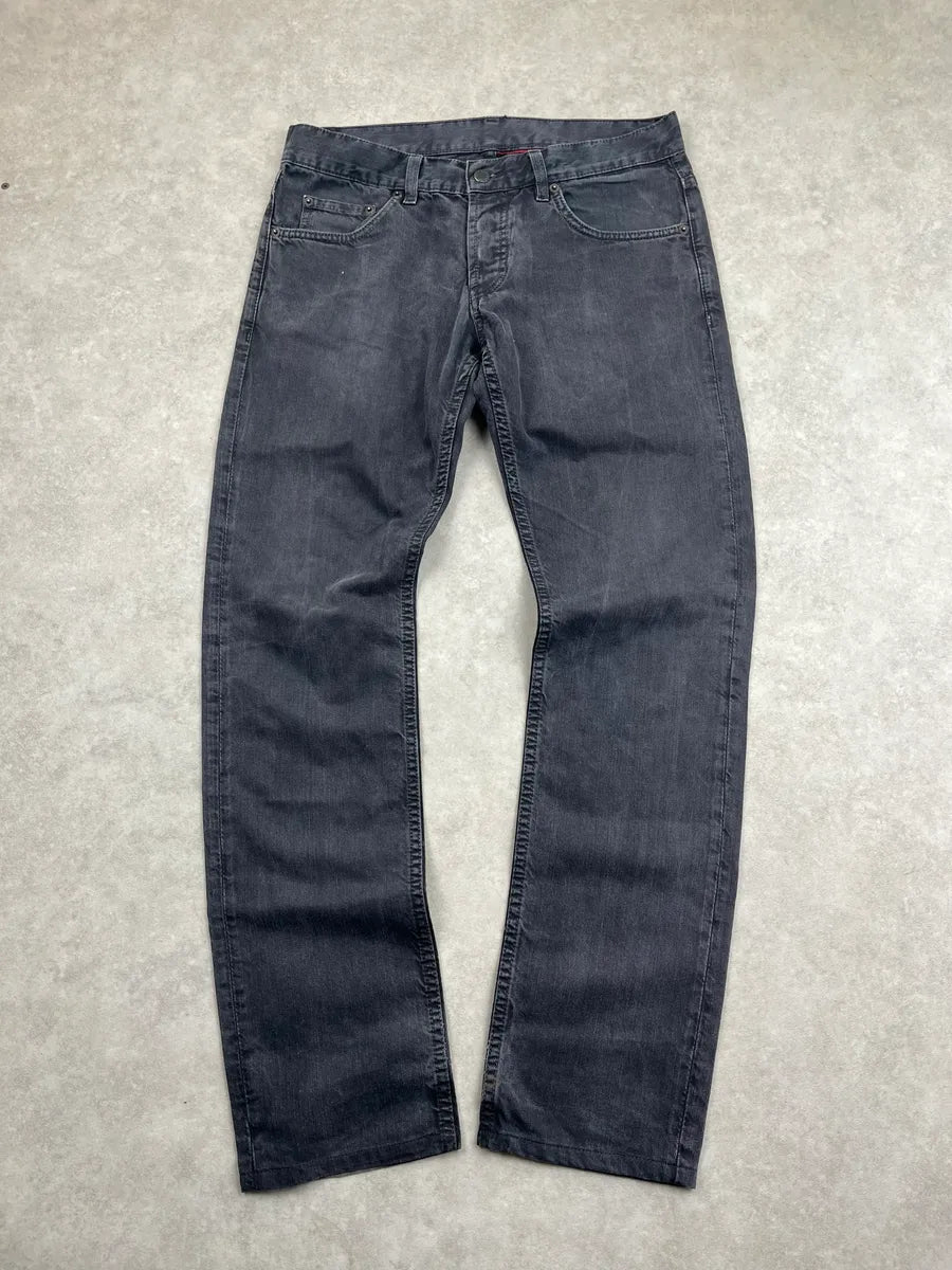 Prada Grey Straight-Leg Washed Denim Jeans gHVBvxmJ 0