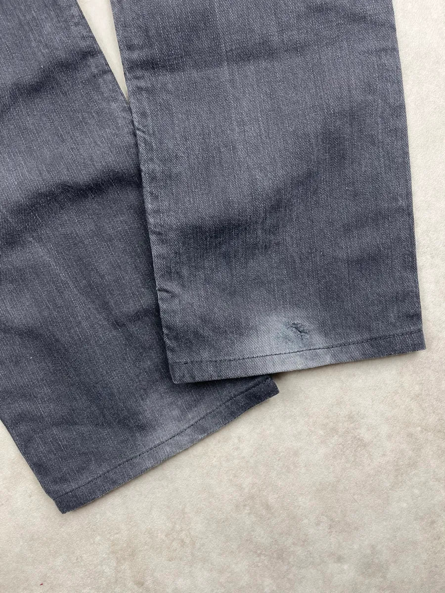 Prada Grey Straight-Leg Washed Denim Jeans gHVBvxmJ 10