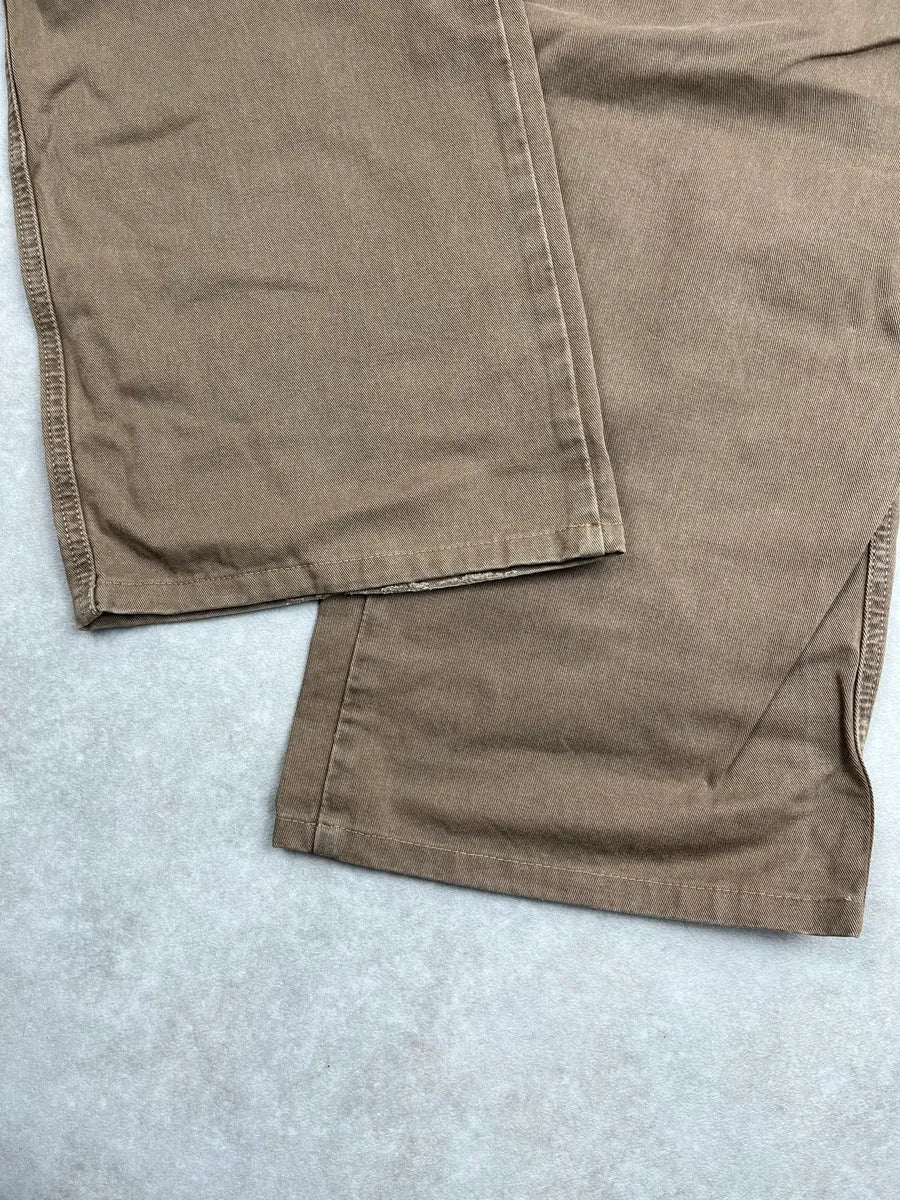AW2003 Dolce & Gabbana Brown Carpenter Cargo Pants gHbBWDmO 7