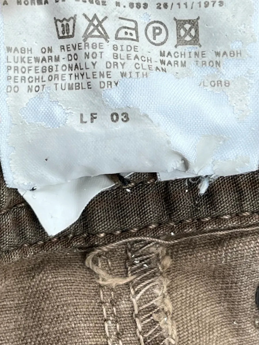 AW2003 Dolce & Gabbana Brown Carpenter Cargo Pants gHbBWDmO 11